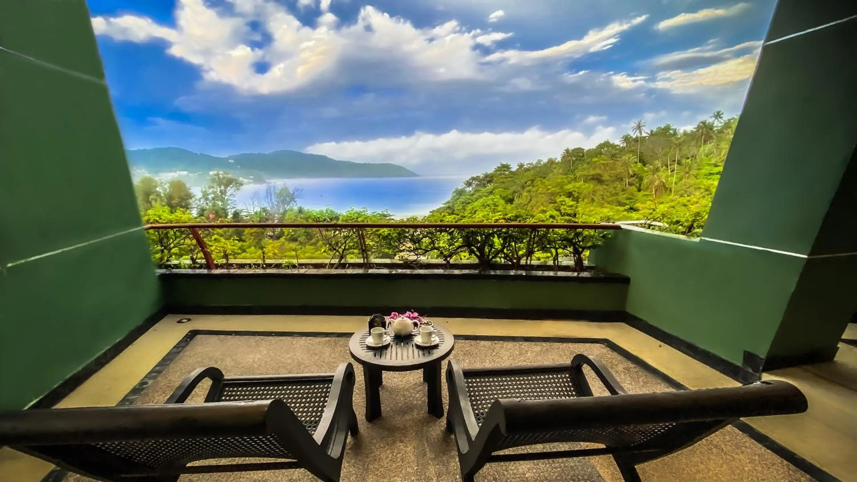 Balcony/Terrace in Kata Beach Aspasia Boutique Apartment
