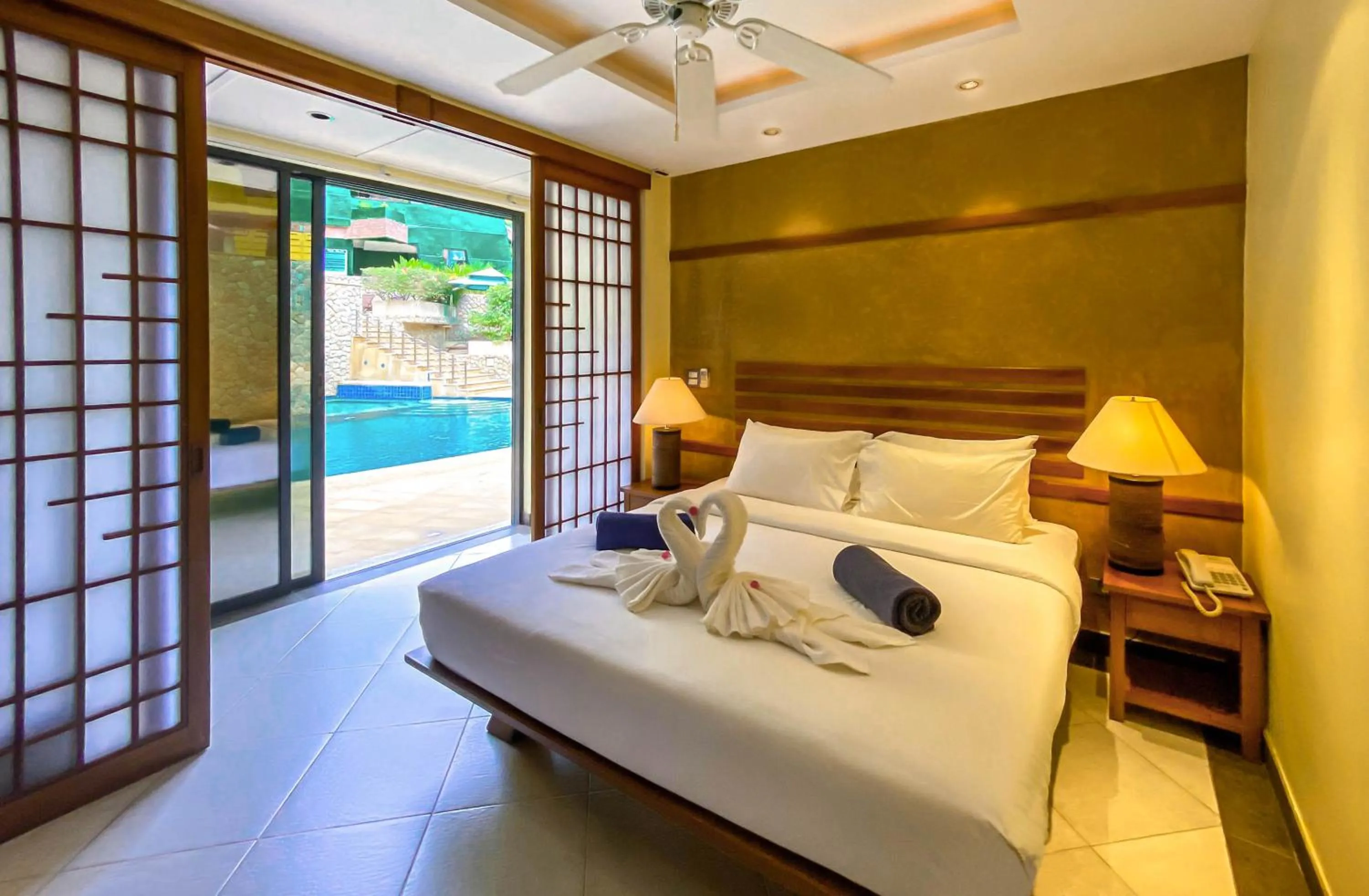 Bedroom in Kata Beach Aspasia Boutique Apartment