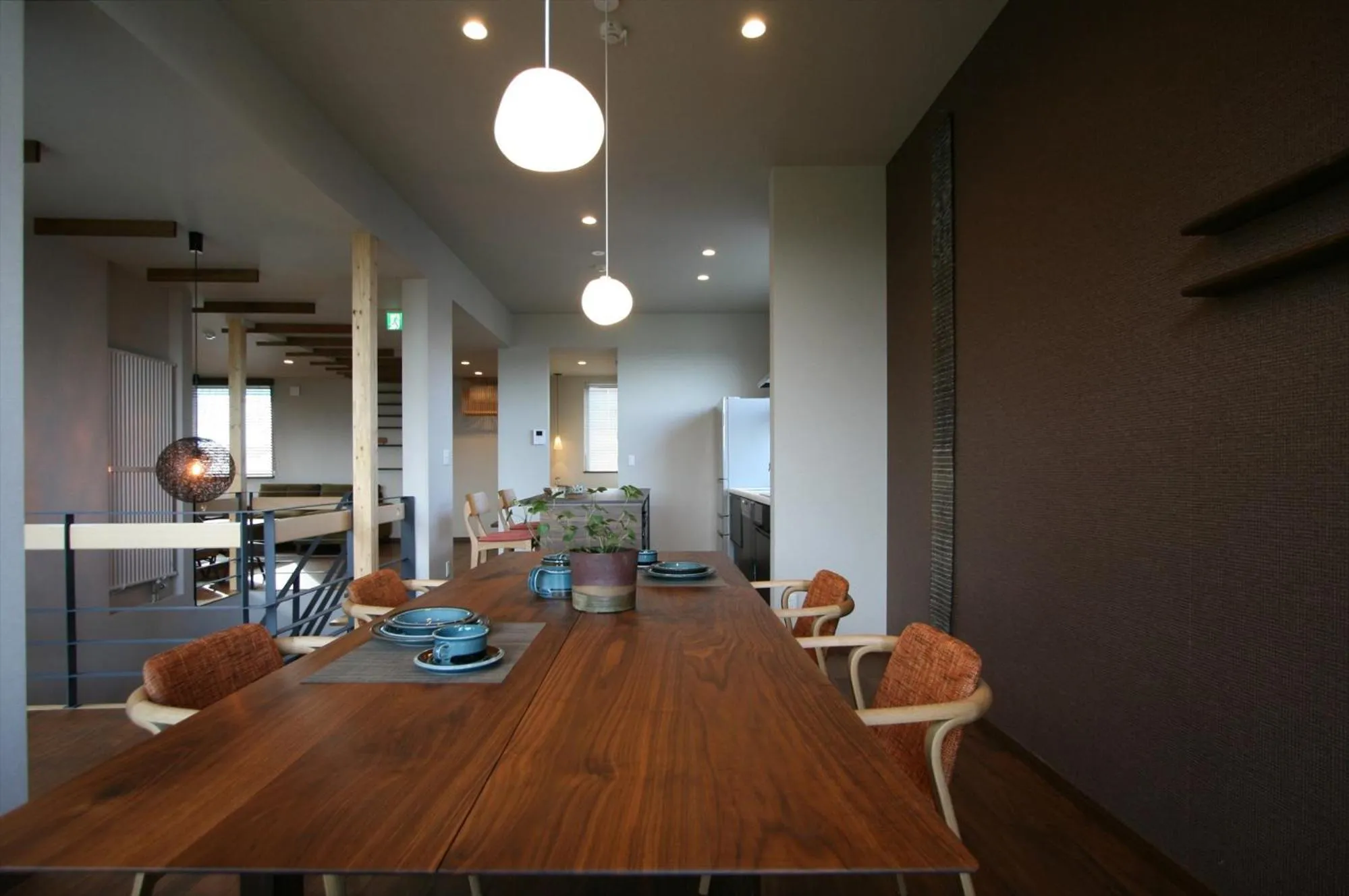 Dining area in MOKUREN