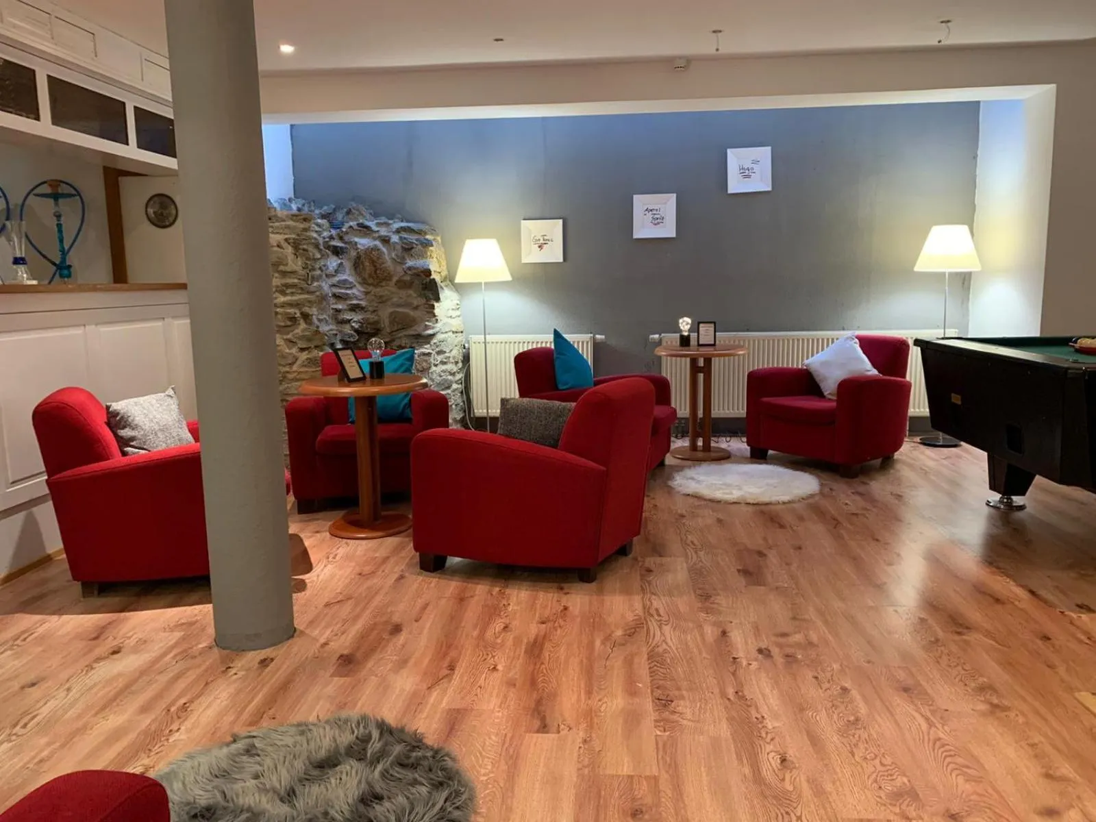 Lounge or bar in Berghotel Drei Brüder Höhe