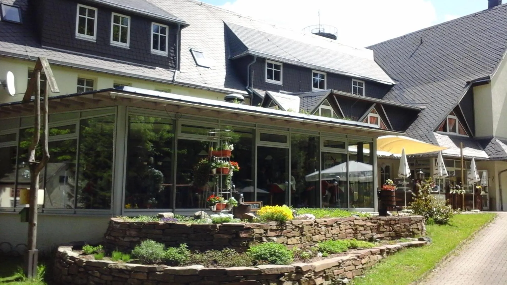 Property building in Berghotel Drei Brüder Höhe