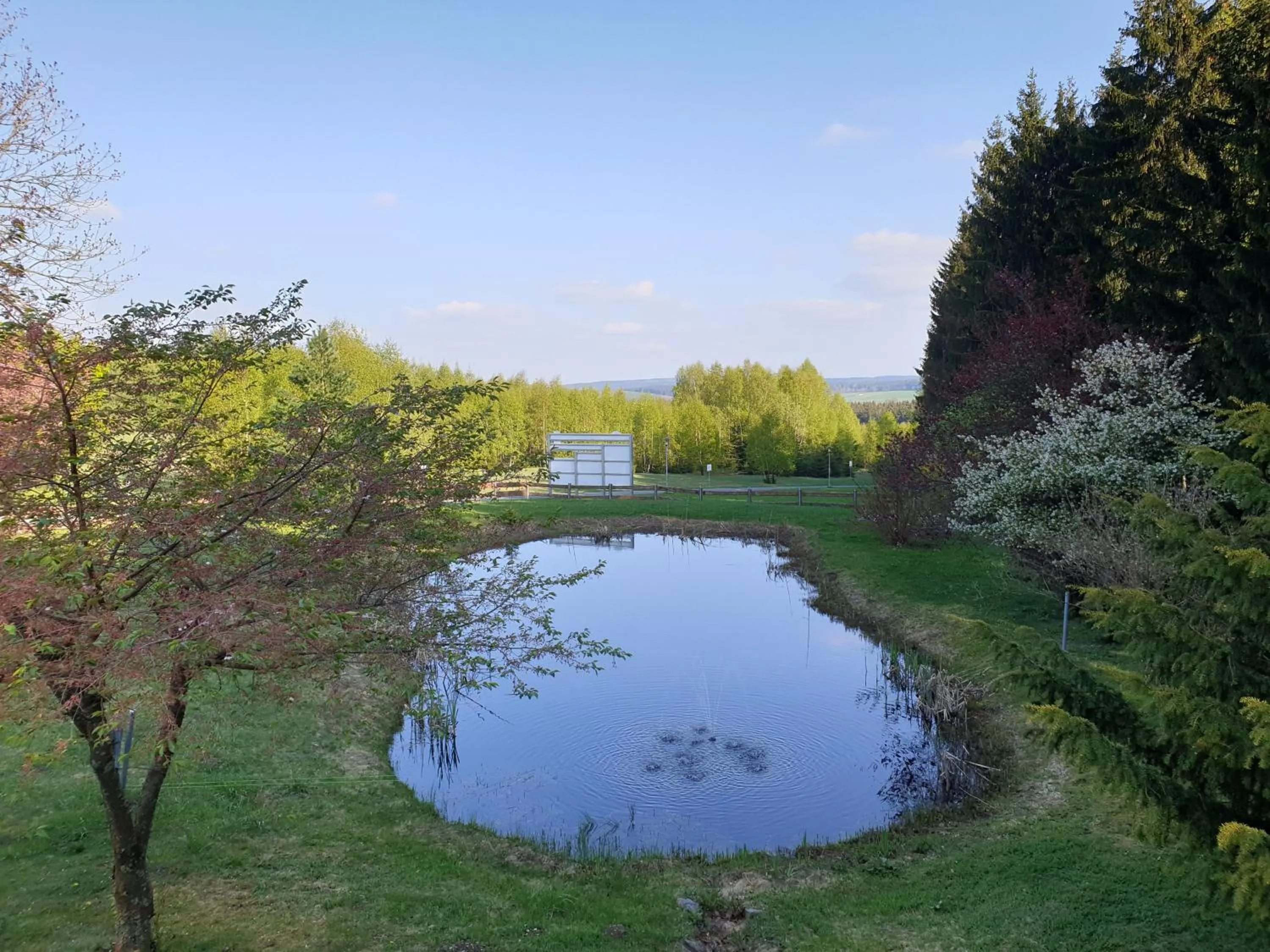 Garden in Berghotel Drei Brüder Höhe
