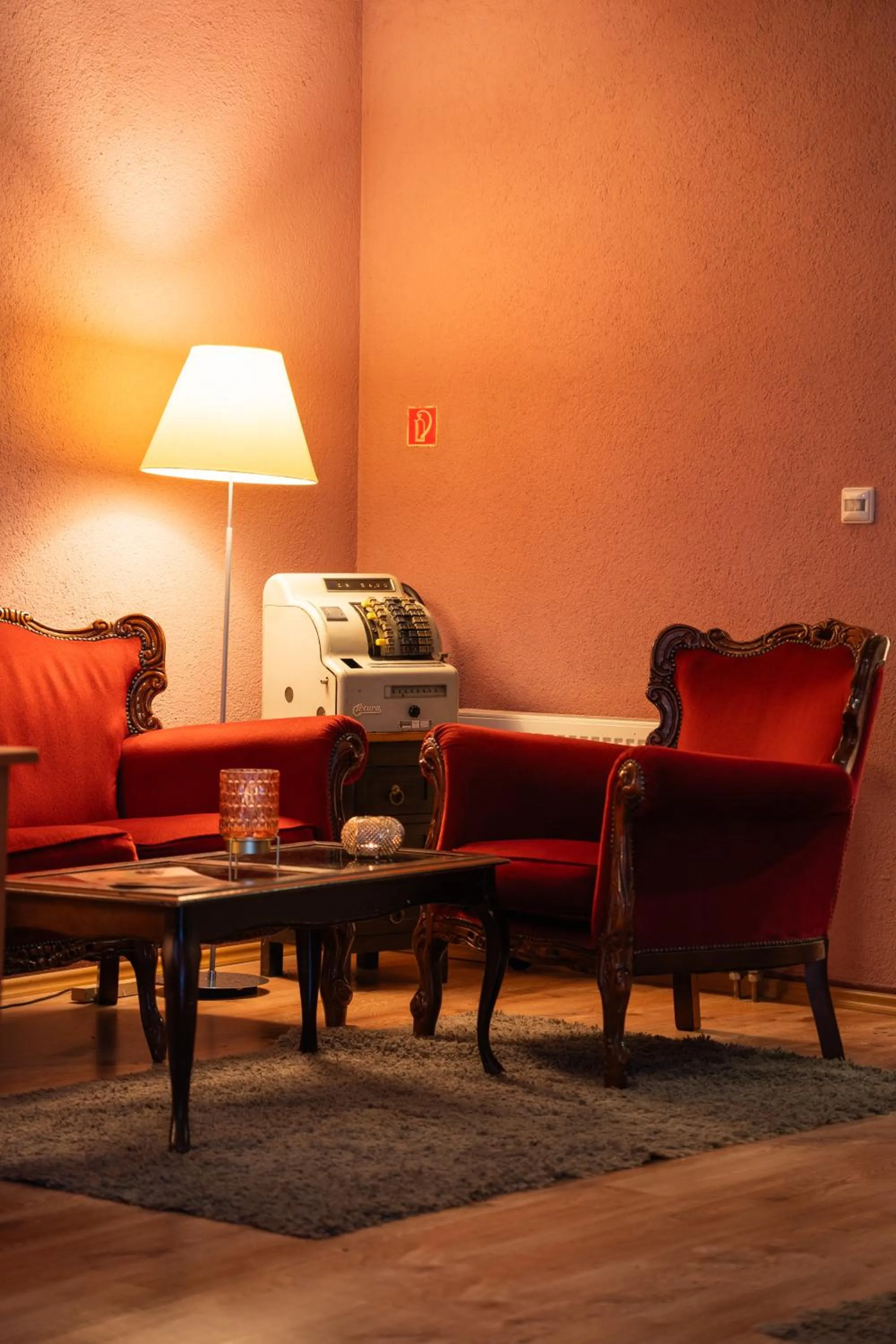 Lobby or reception in Berghotel Drei Brüder Höhe