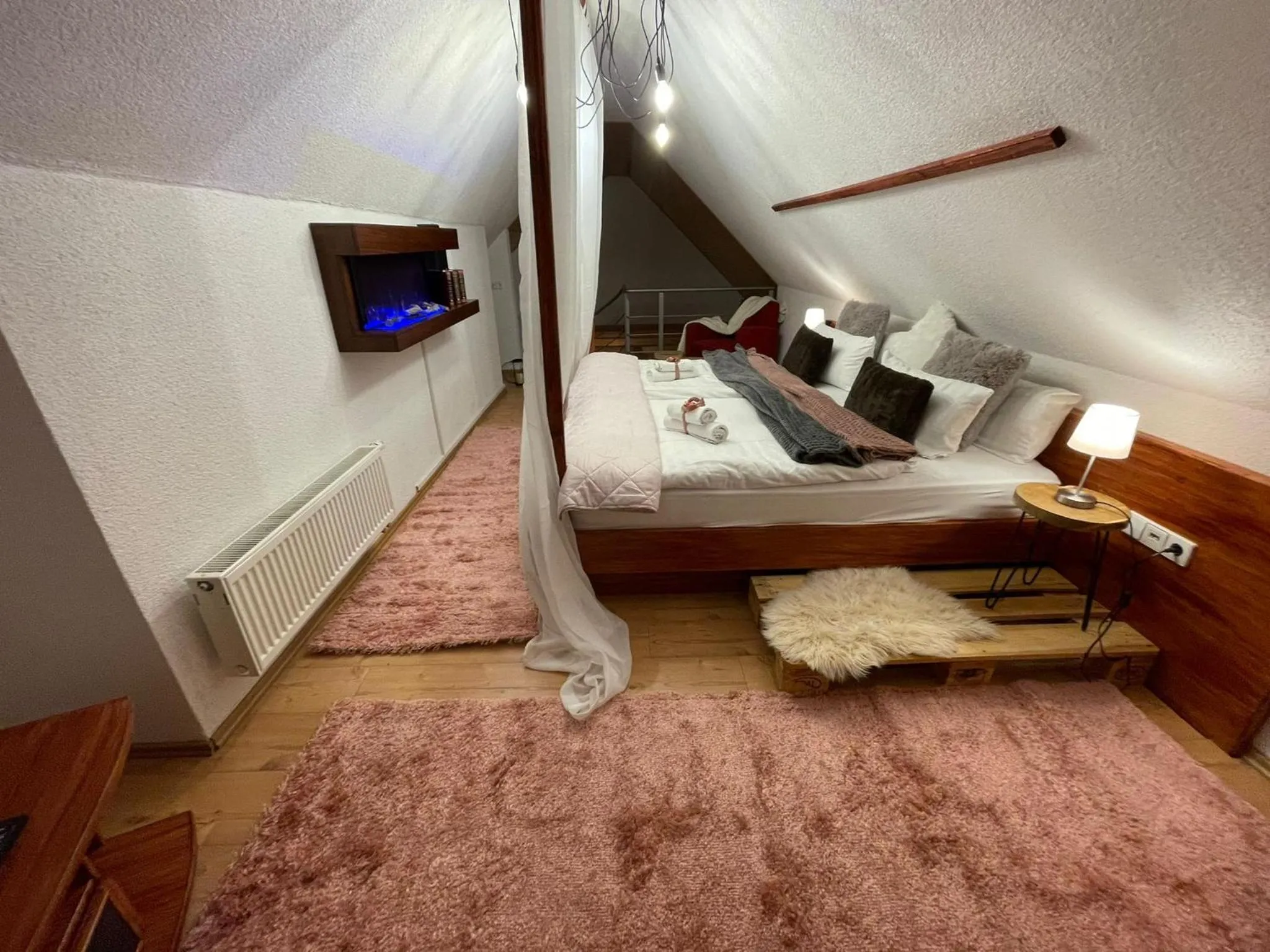 Bedroom, Bed in Berghotel Drei Brüder Höhe