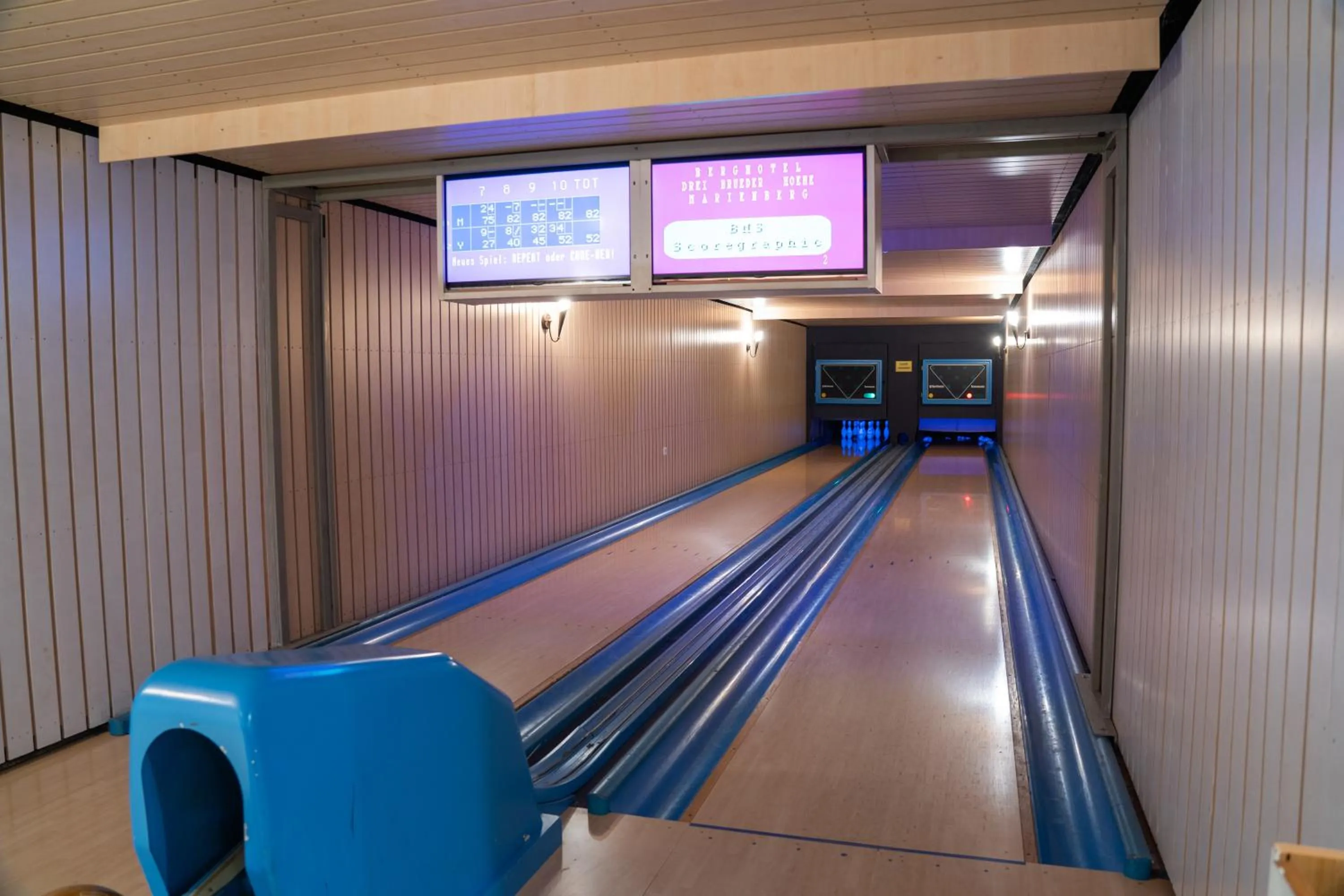 Bowling in Berghotel Drei Brüder Höhe