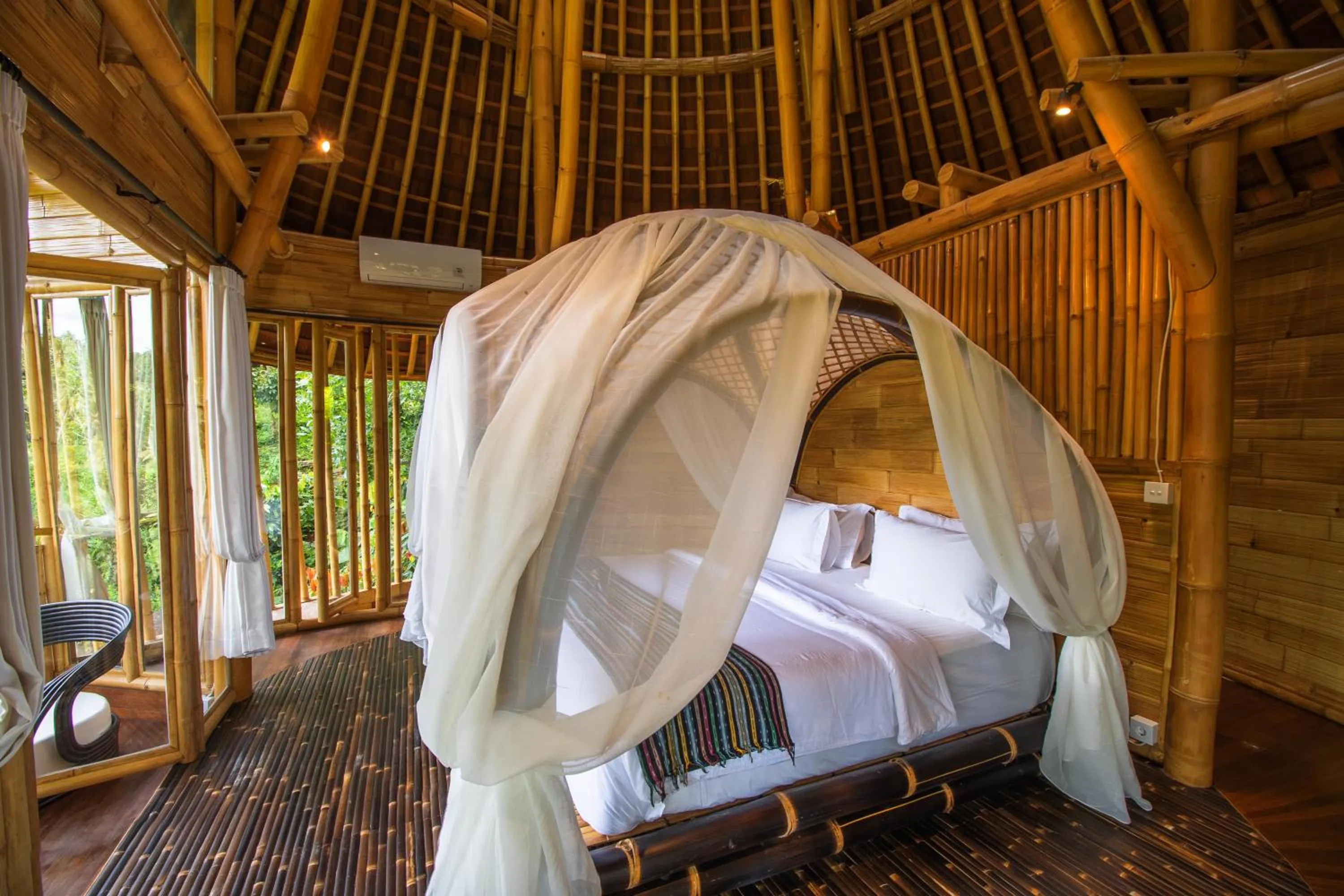 Bedroom, Bed in Asep Gumi Retreat - Soul of Nature in Tabanan