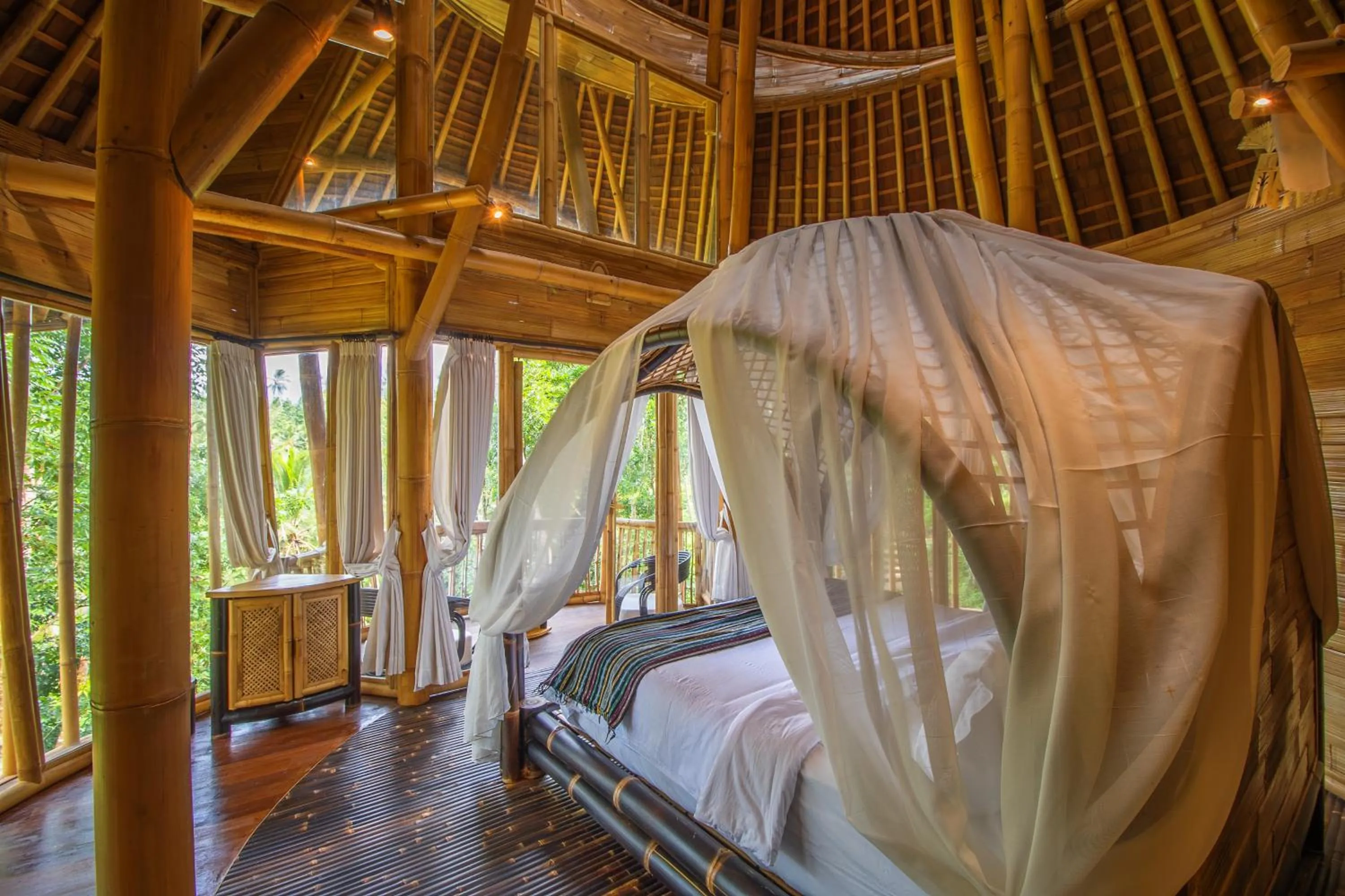 Bedroom, Bed in Asep Gumi Retreat - Soul of Nature in Tabanan