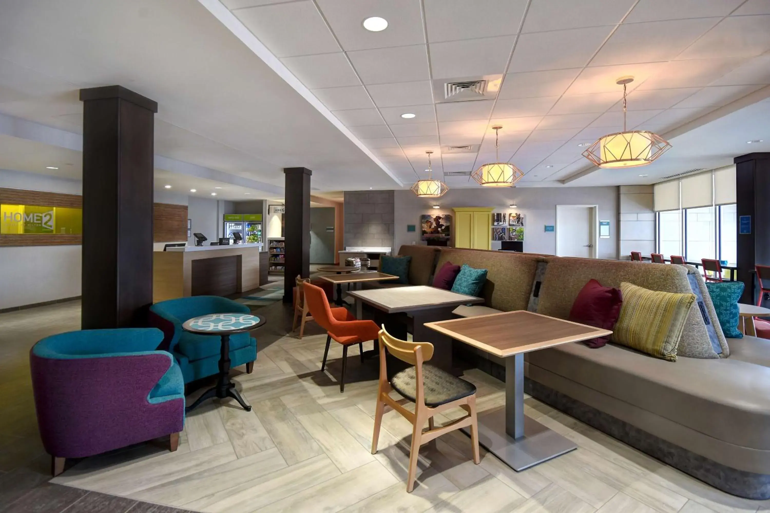 Lobby or reception in Home2 Suites Wichita Downtown Delano, Ks Lobby or reception in Home2 Suites Wichita Downtown Delano, Ks