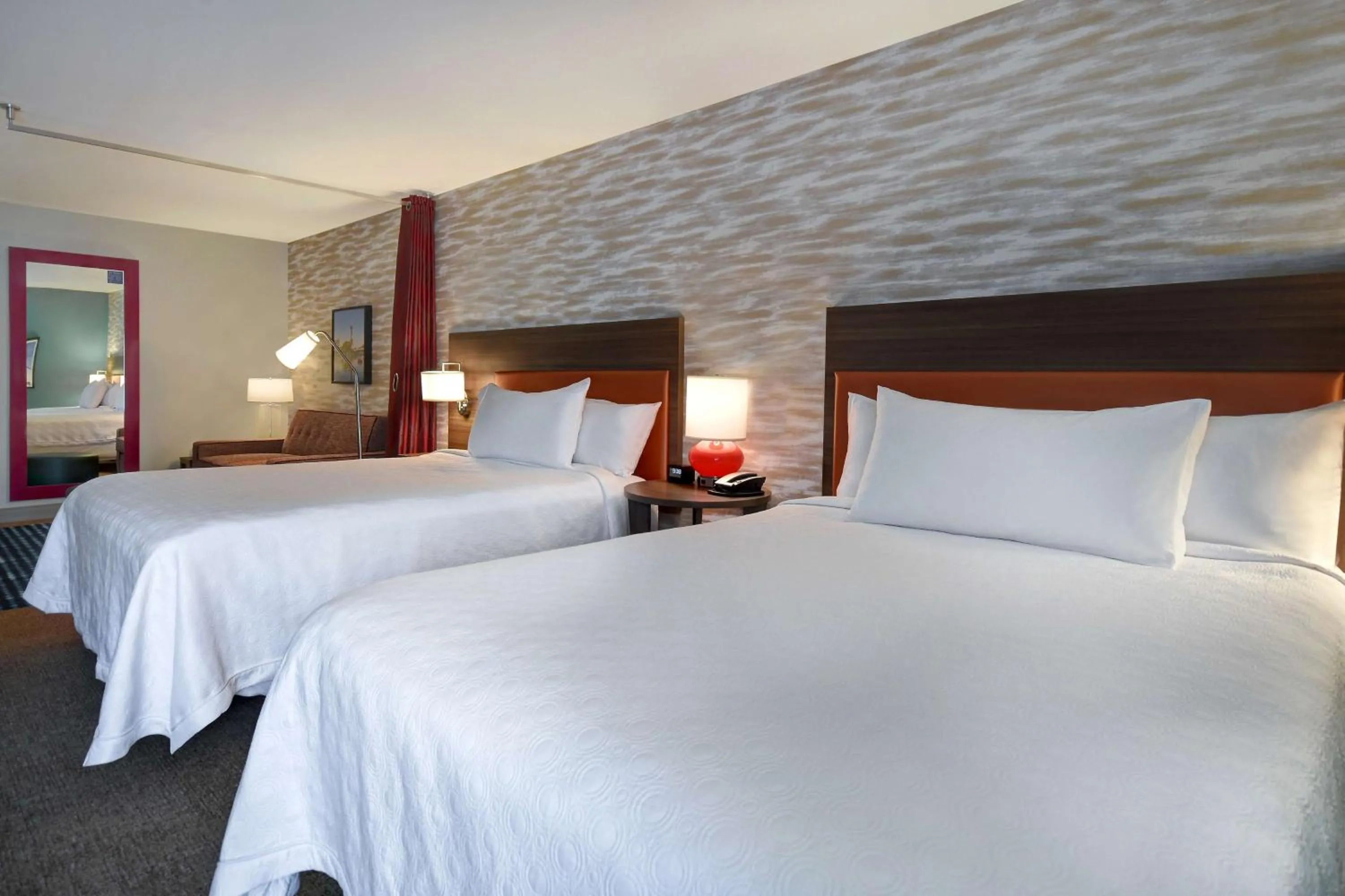 Bed in Home2 Suites Wichita Downtown Delano, Ks