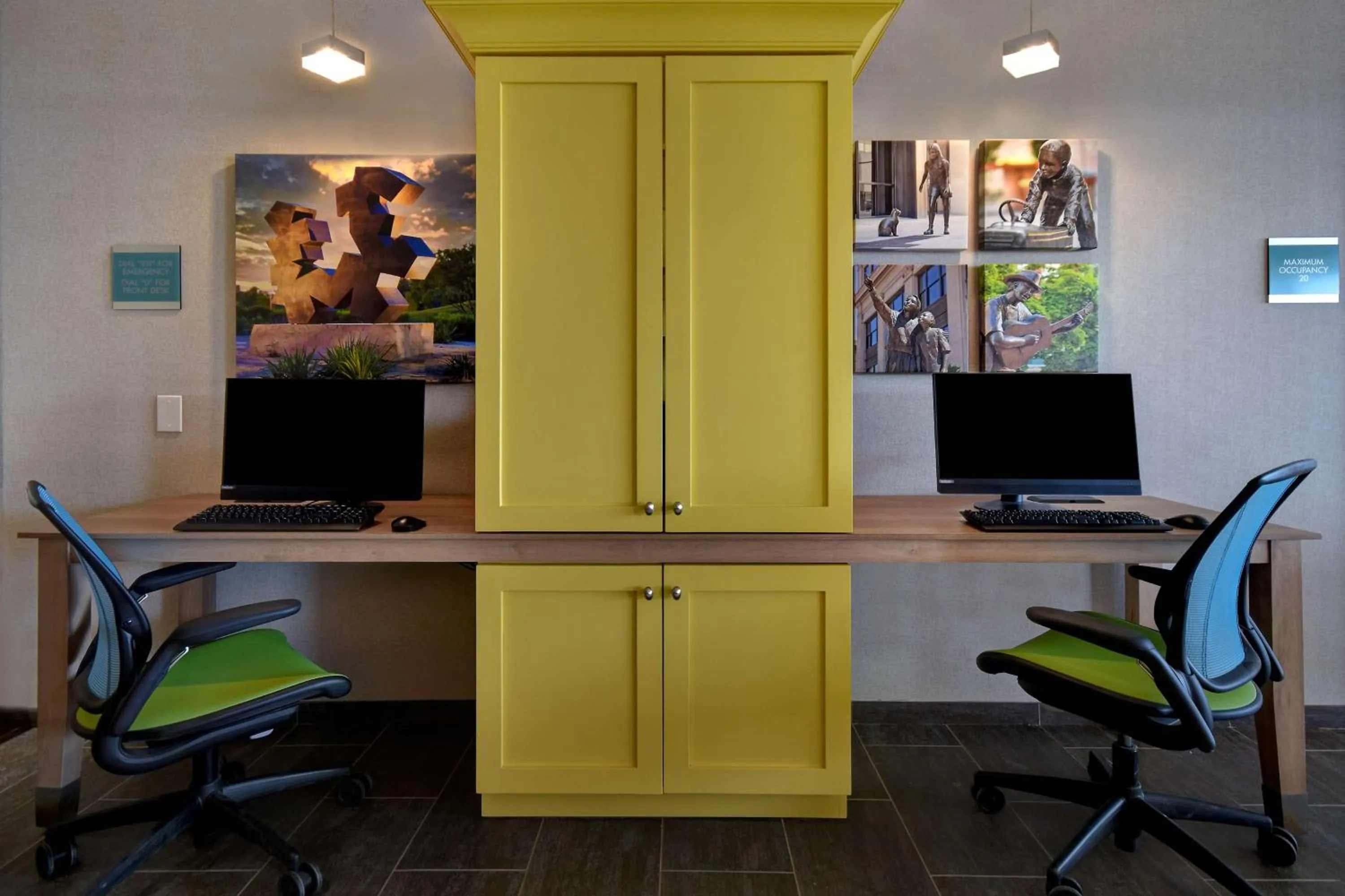 Lobby or reception in Home2 Suites Wichita Downtown Delano, Ks