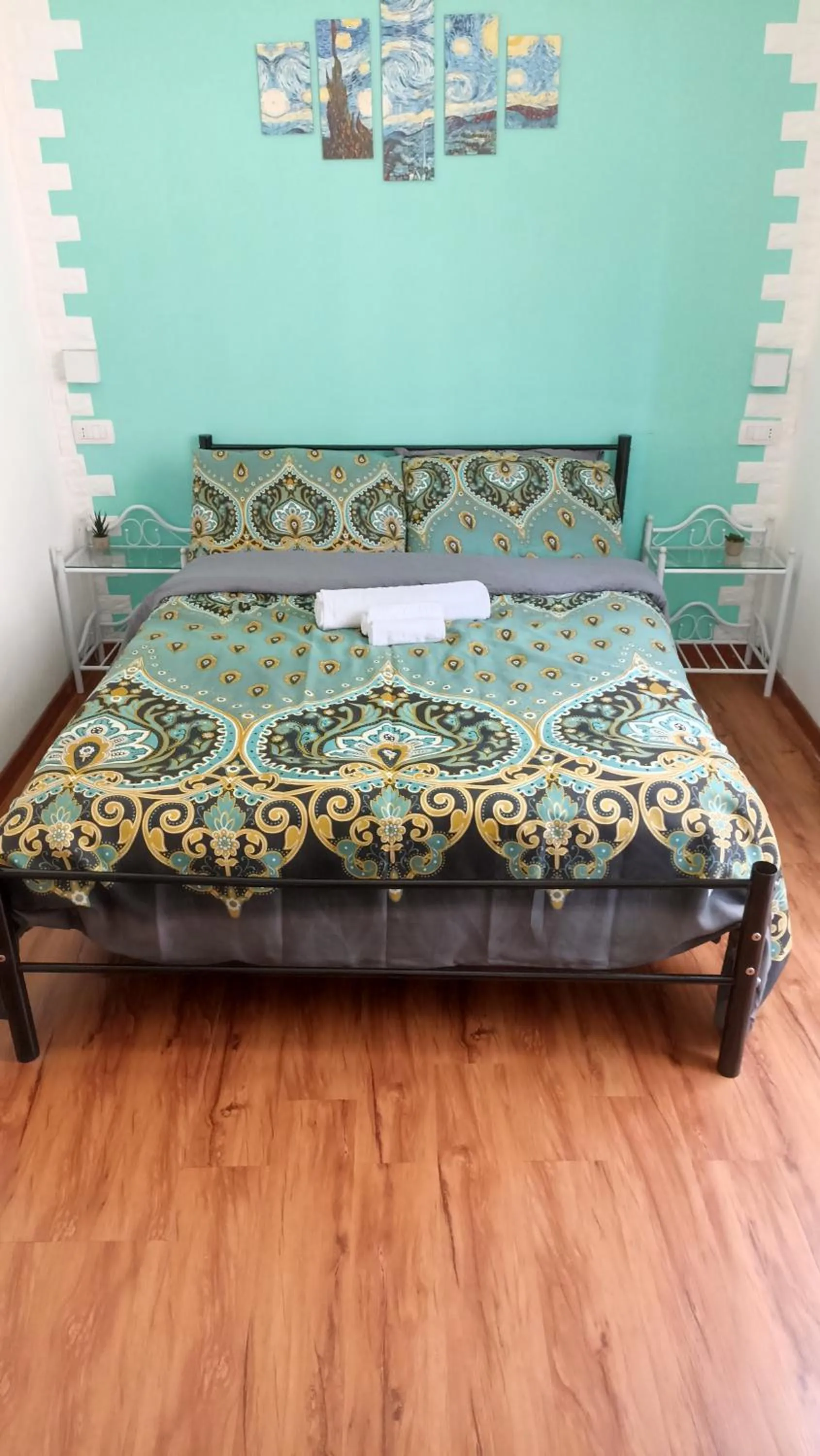 Bed in B&B Sa Casadina