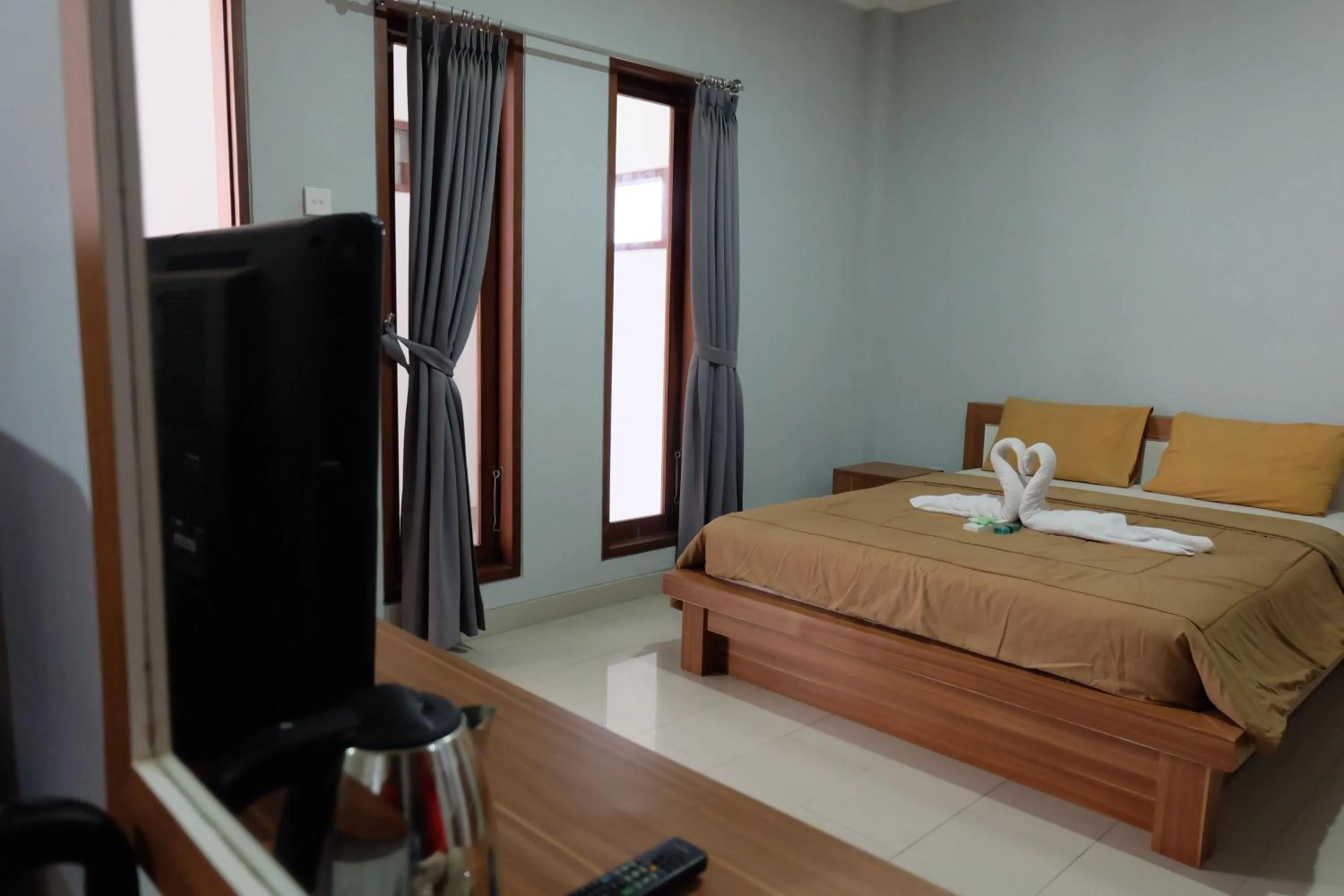 Bed in Prada Apartment