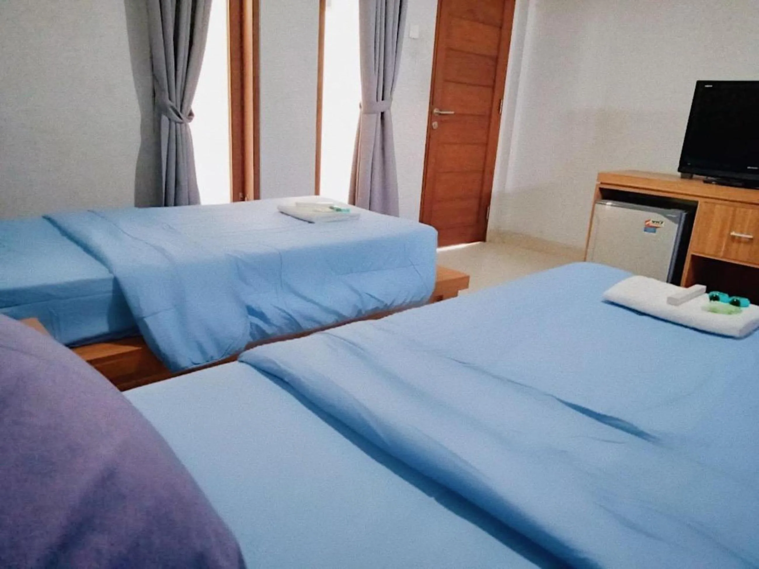 Bed in Prada Apartment