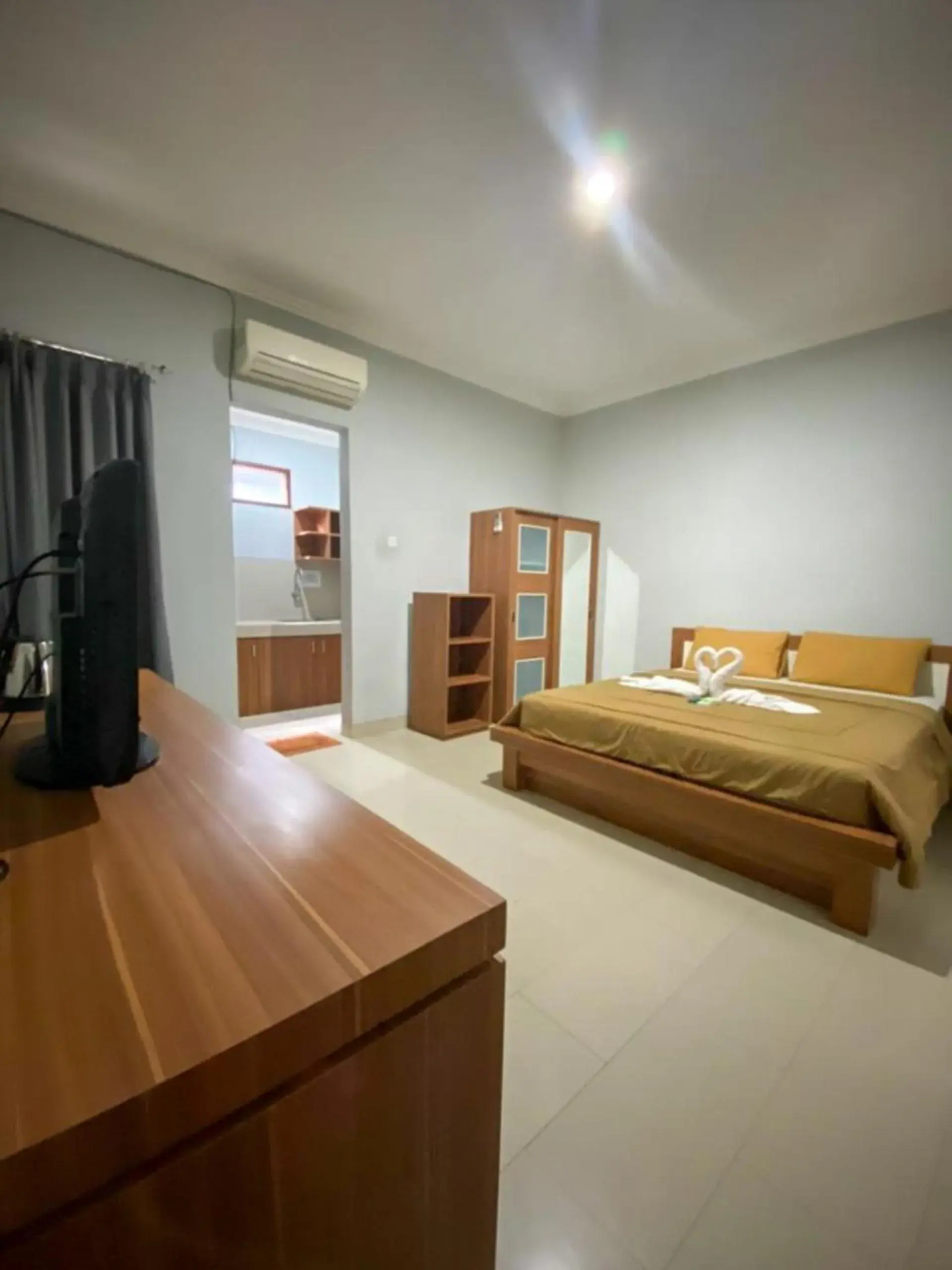 Bed in Prada Apartment Bed in Prada Apartment