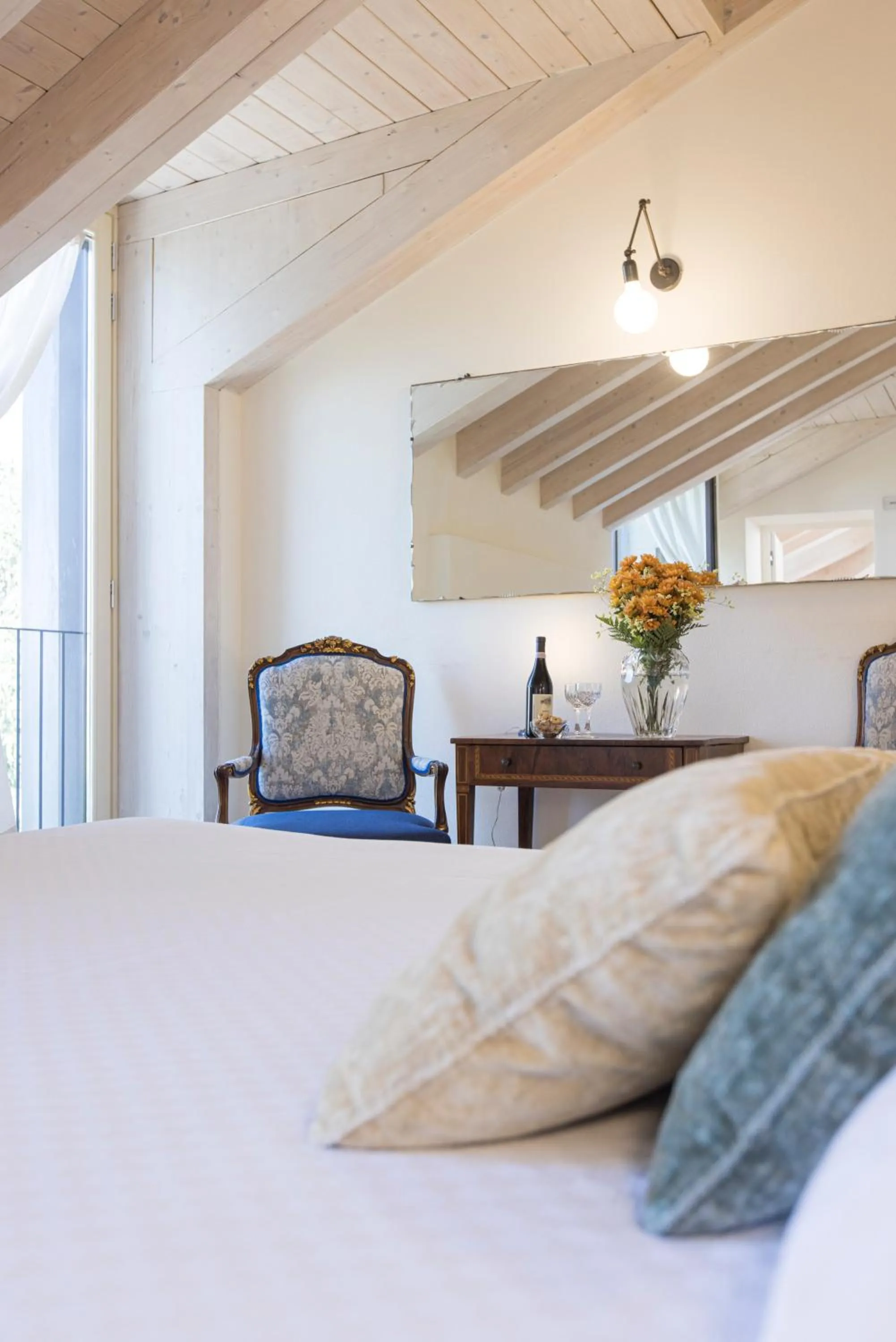 Bed in Villa Trisano