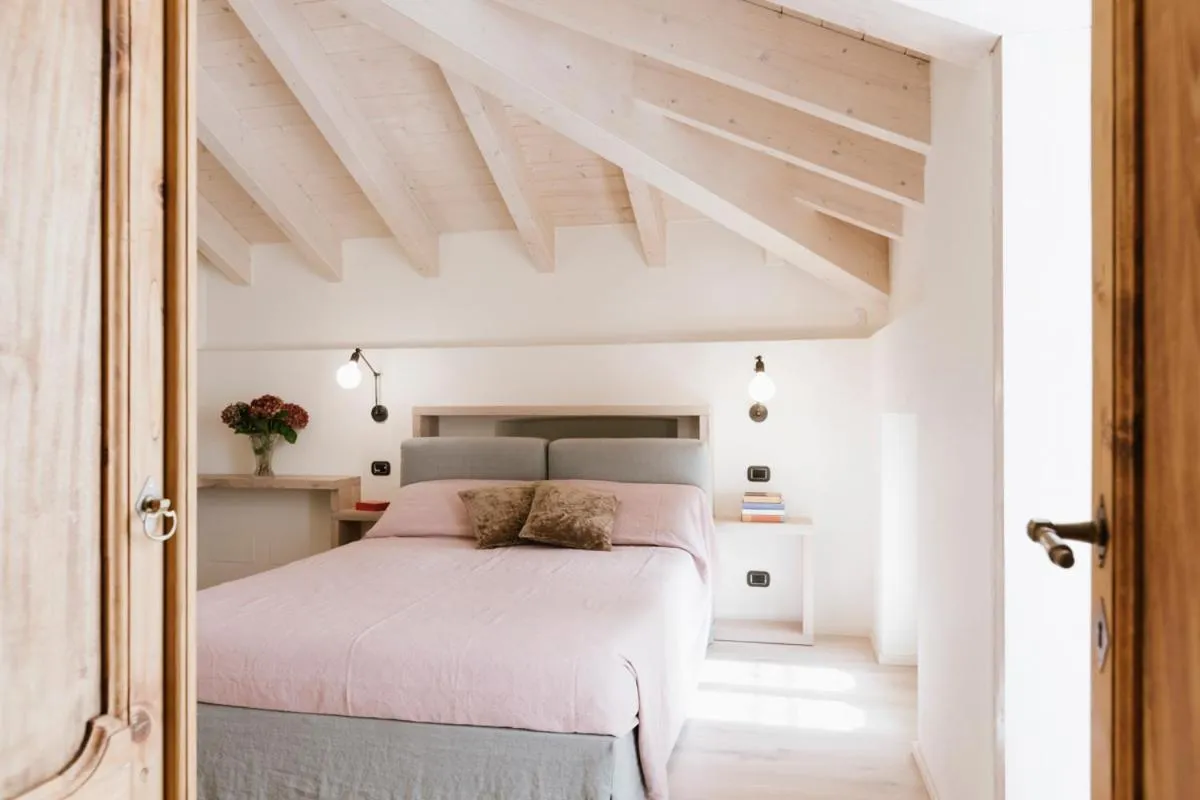 Bed in Villa Trisano