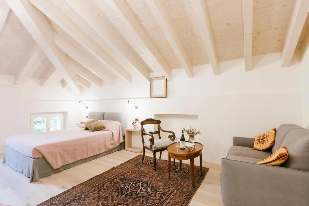 Bed in Villa Trisano