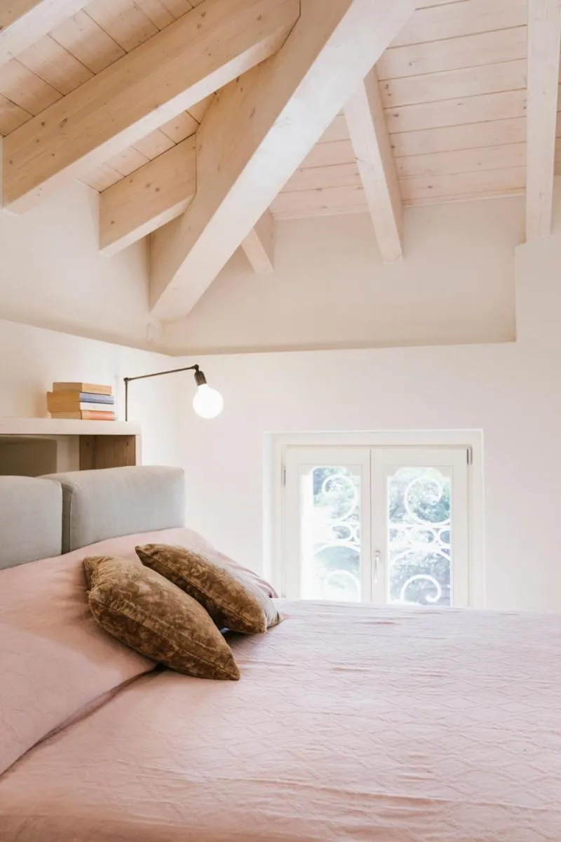 Bed in Villa Trisano