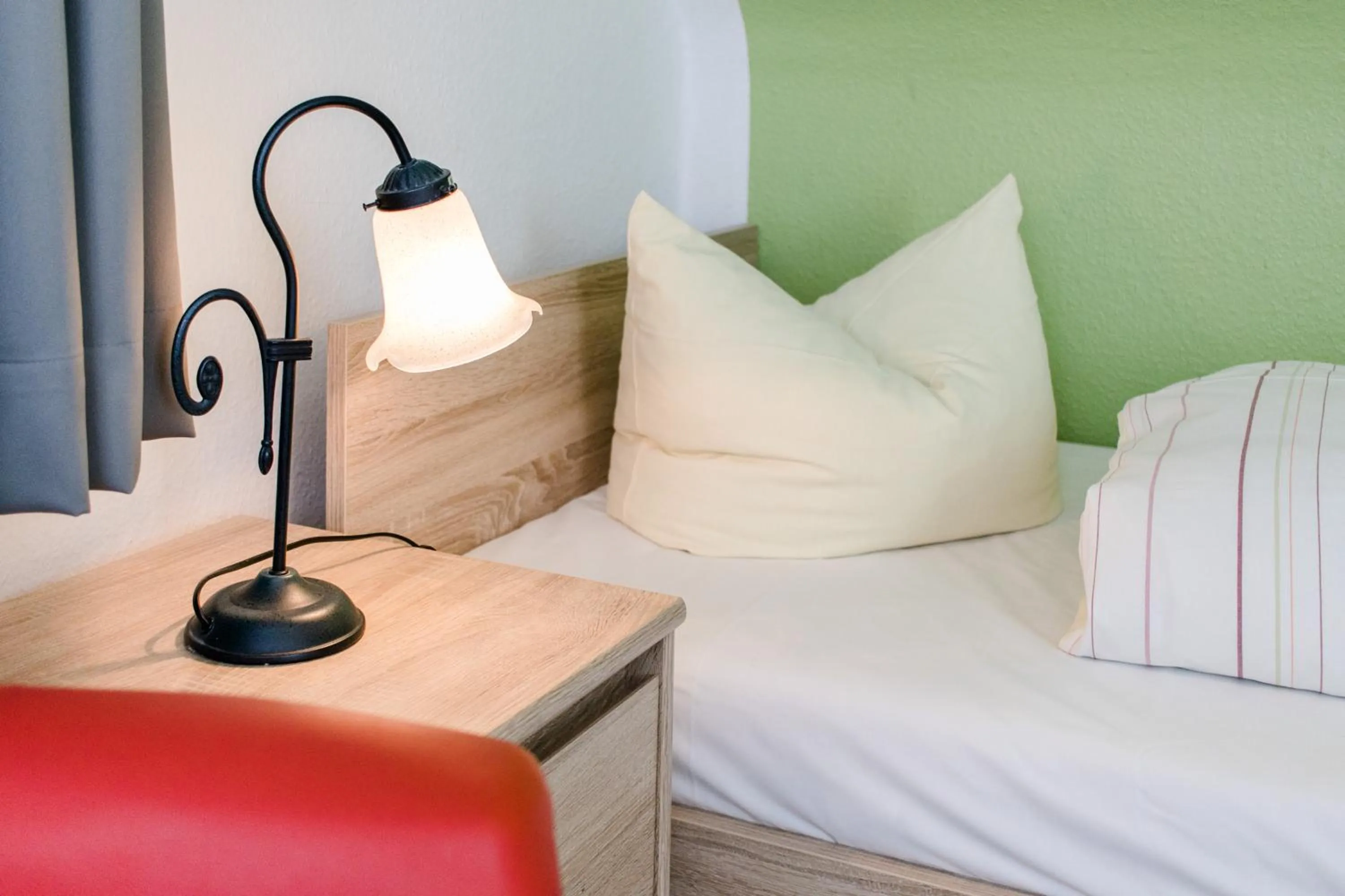 Bed in Akzent Hotel Zur Grünen Eiche