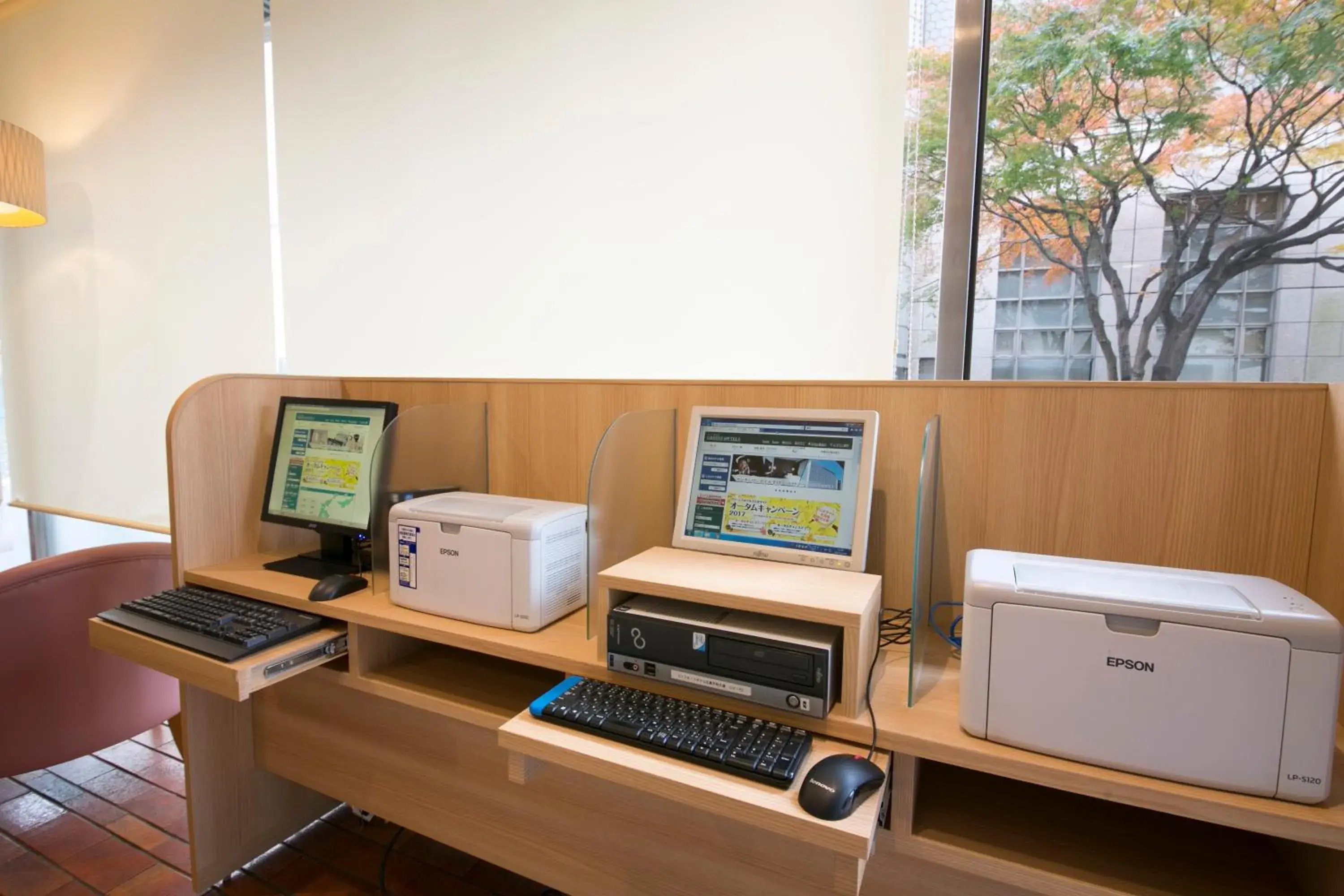 Lobby or reception in Hotel S-Plus Hiroshima Peace Park Lobby or reception in Hotel S-Plus Hiroshima Peace Park