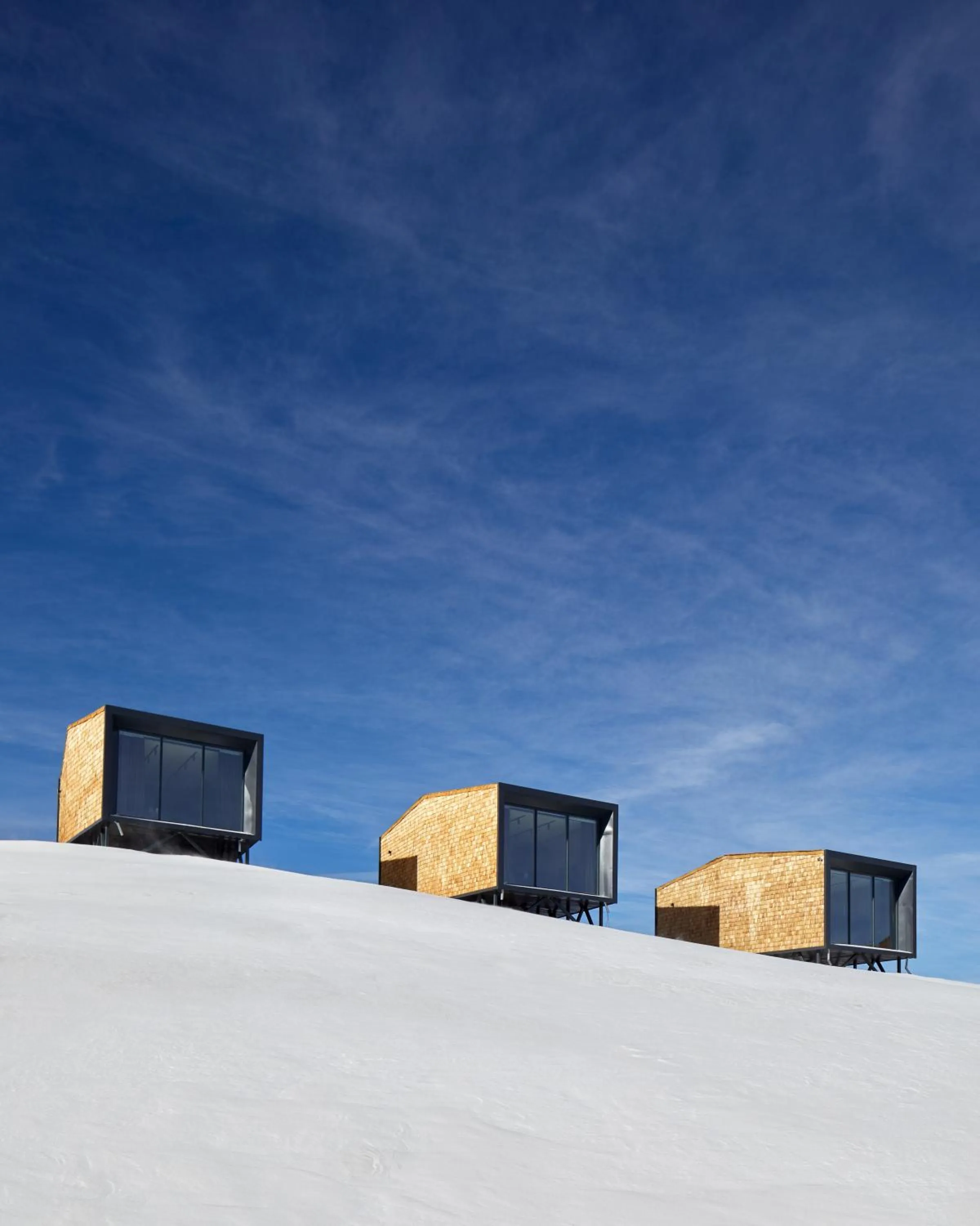 Property building in Tenir Eco Hotel, Shymbulak Mountain Resort