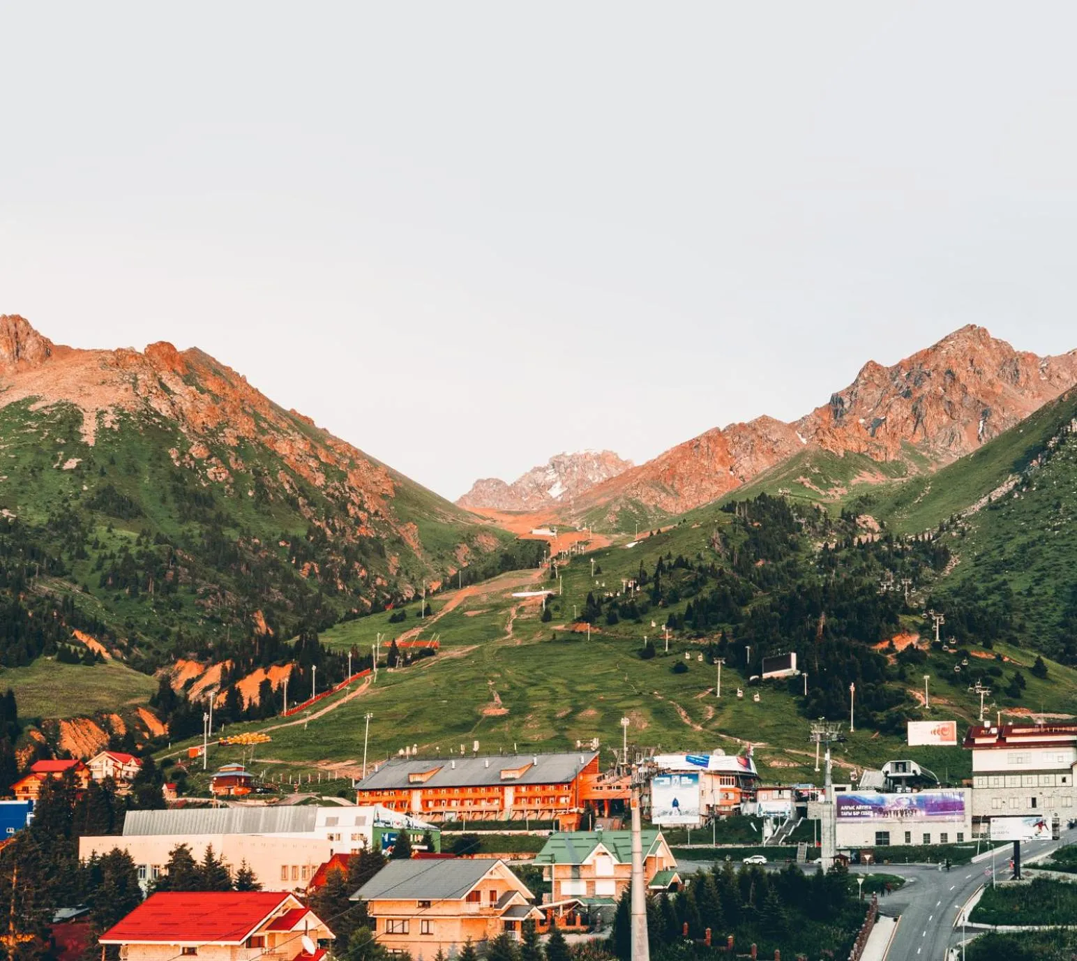 Nearby landmark in Tenir Eco Hotel, Shymbulak Mountain Resort