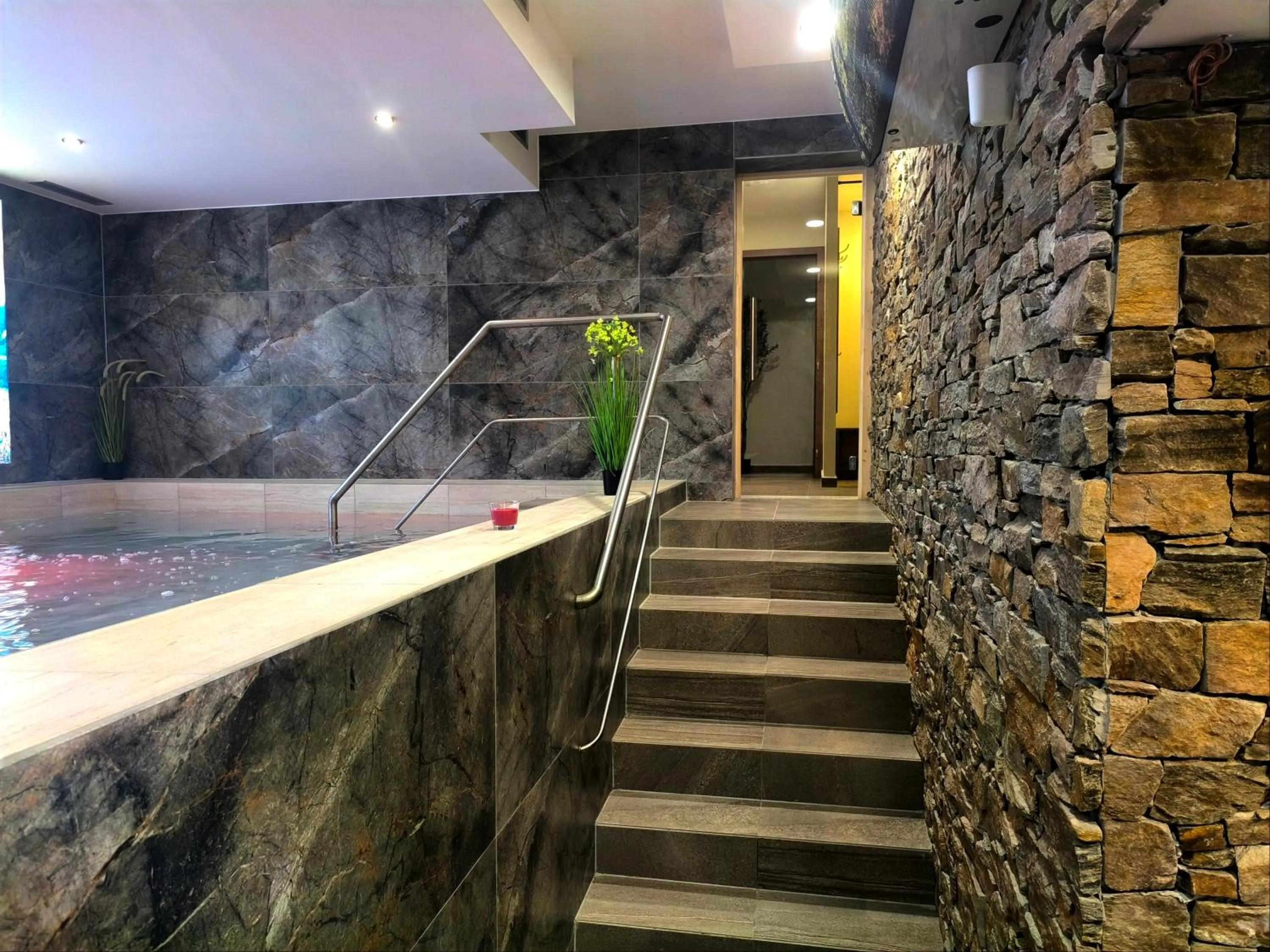 Swimming pool in Hotel Džbán