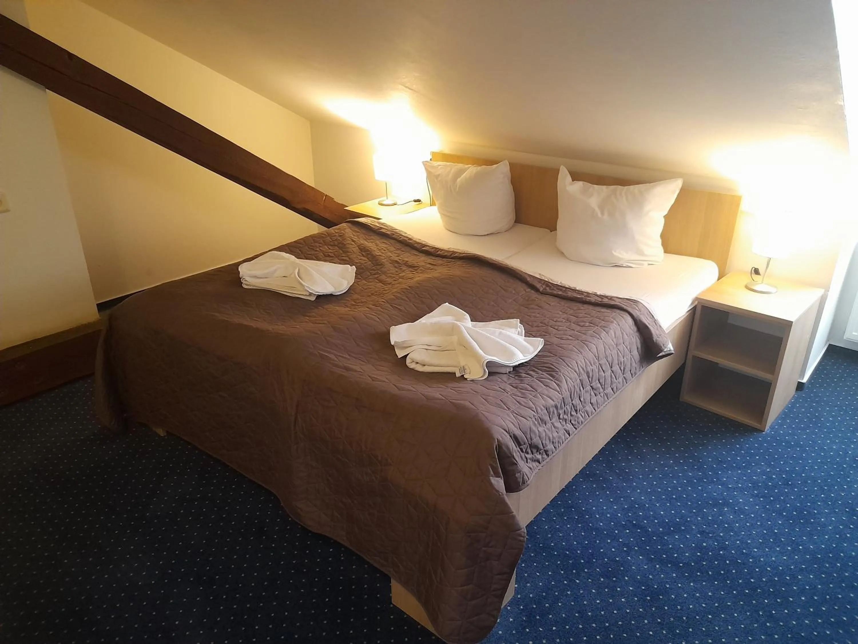 Bed in Hotel Džbán