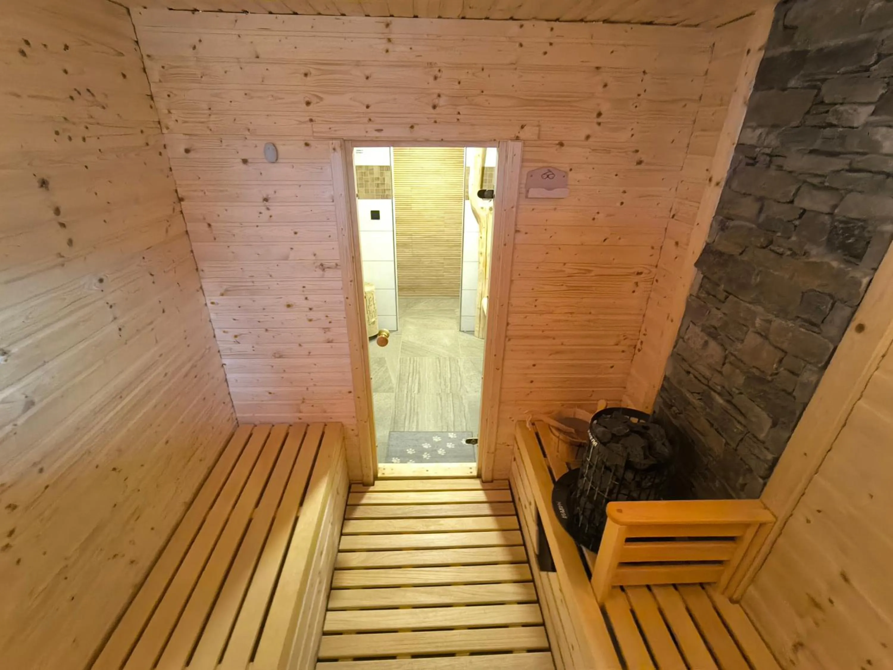 Steam room in Hotel Džbán