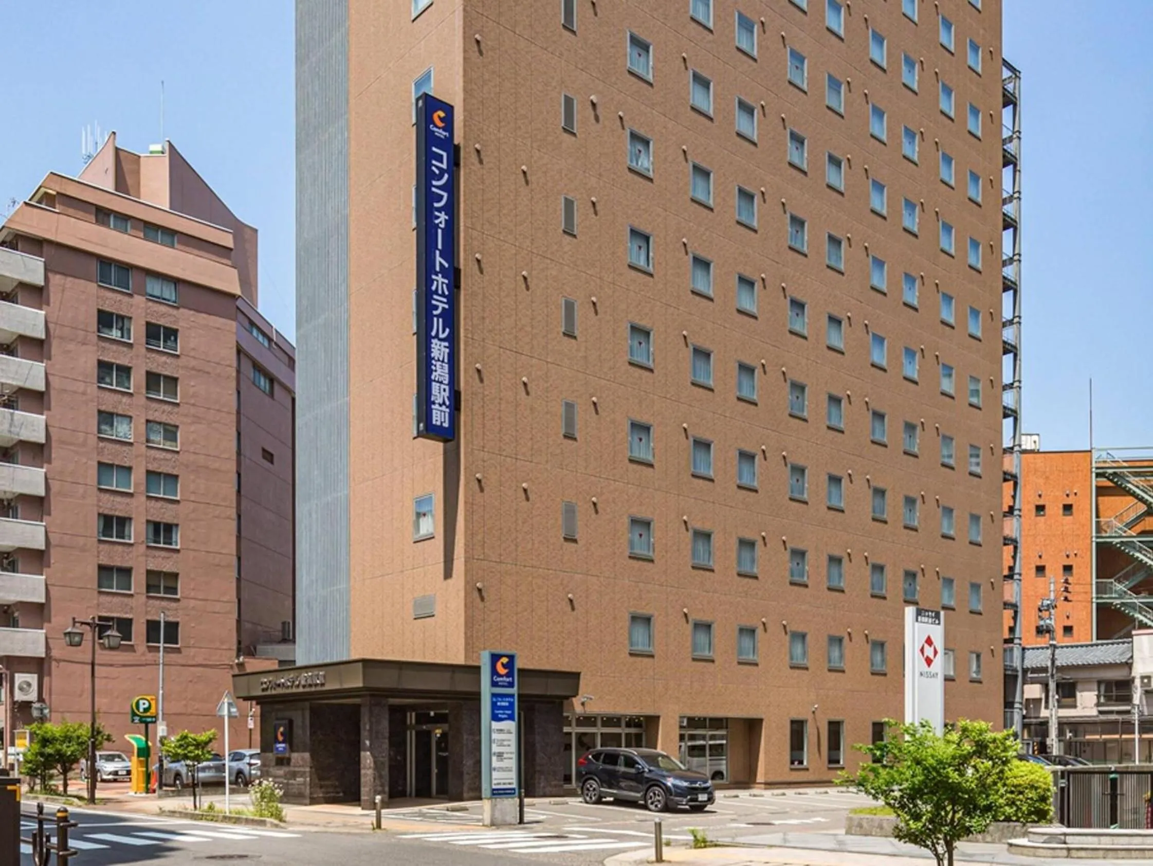 Property building in Comfort Hotel Niigata