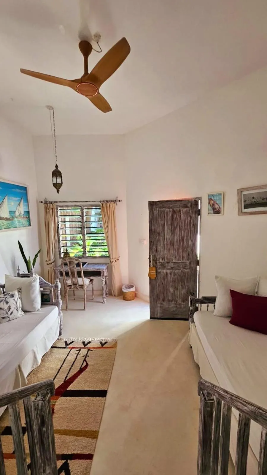 Living room in Asha Boutique Hotel