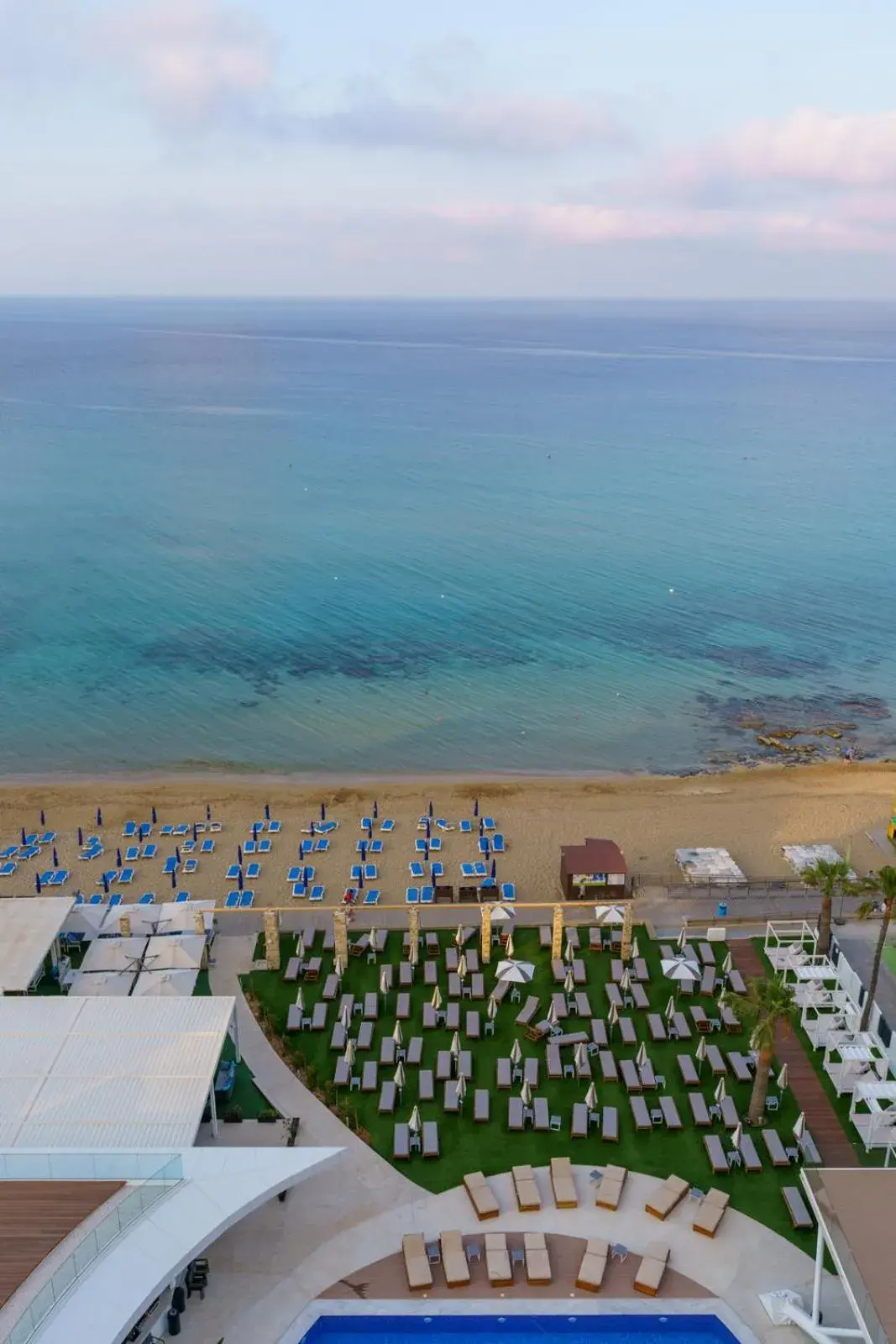 Sea view in Flamingo Paradise Beach Hotel - Adults Only Sea view in Flamingo Paradise Beach Hotel - Adults Only