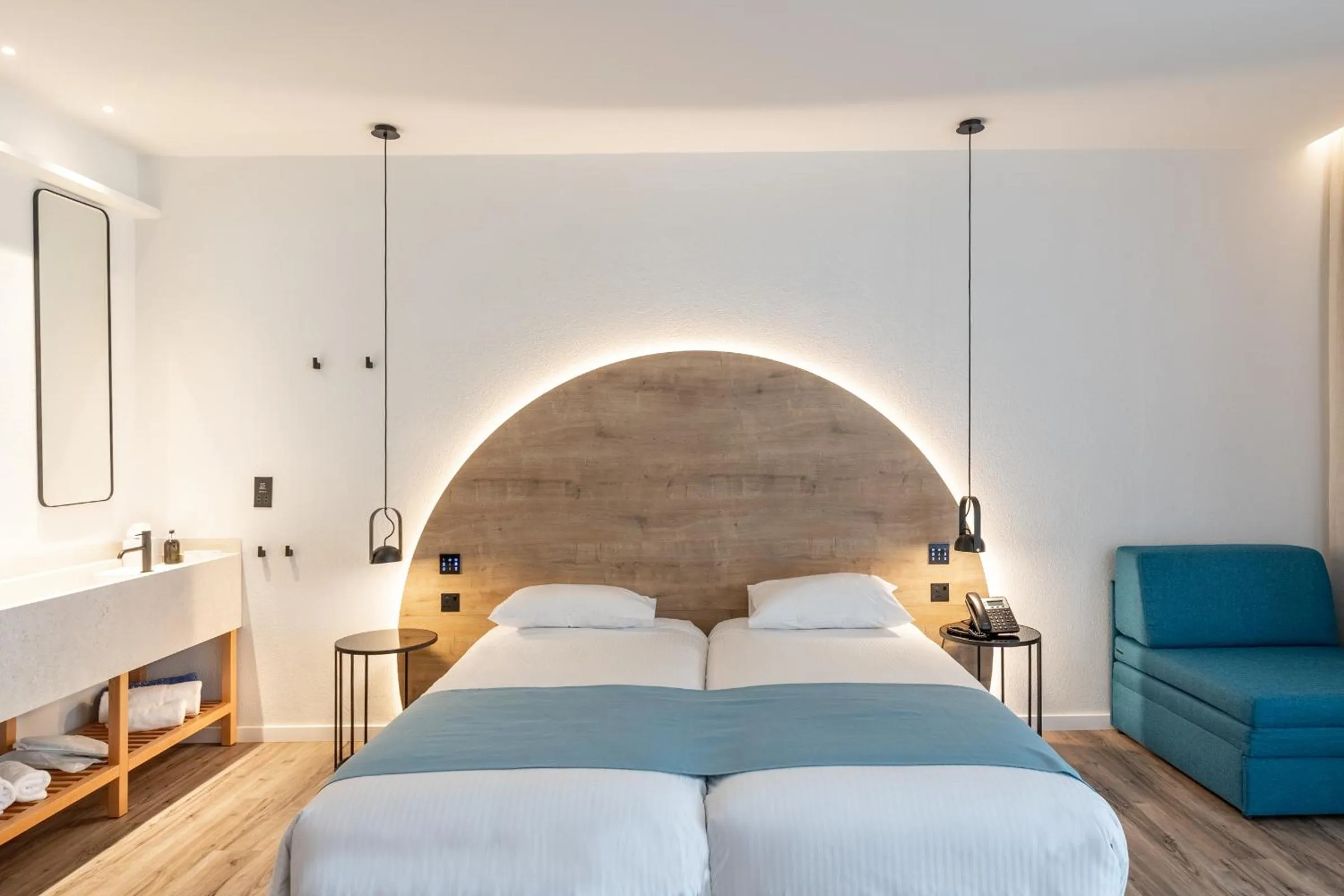 Bed in Flamingo Paradise Beach Hotel - Adults Only