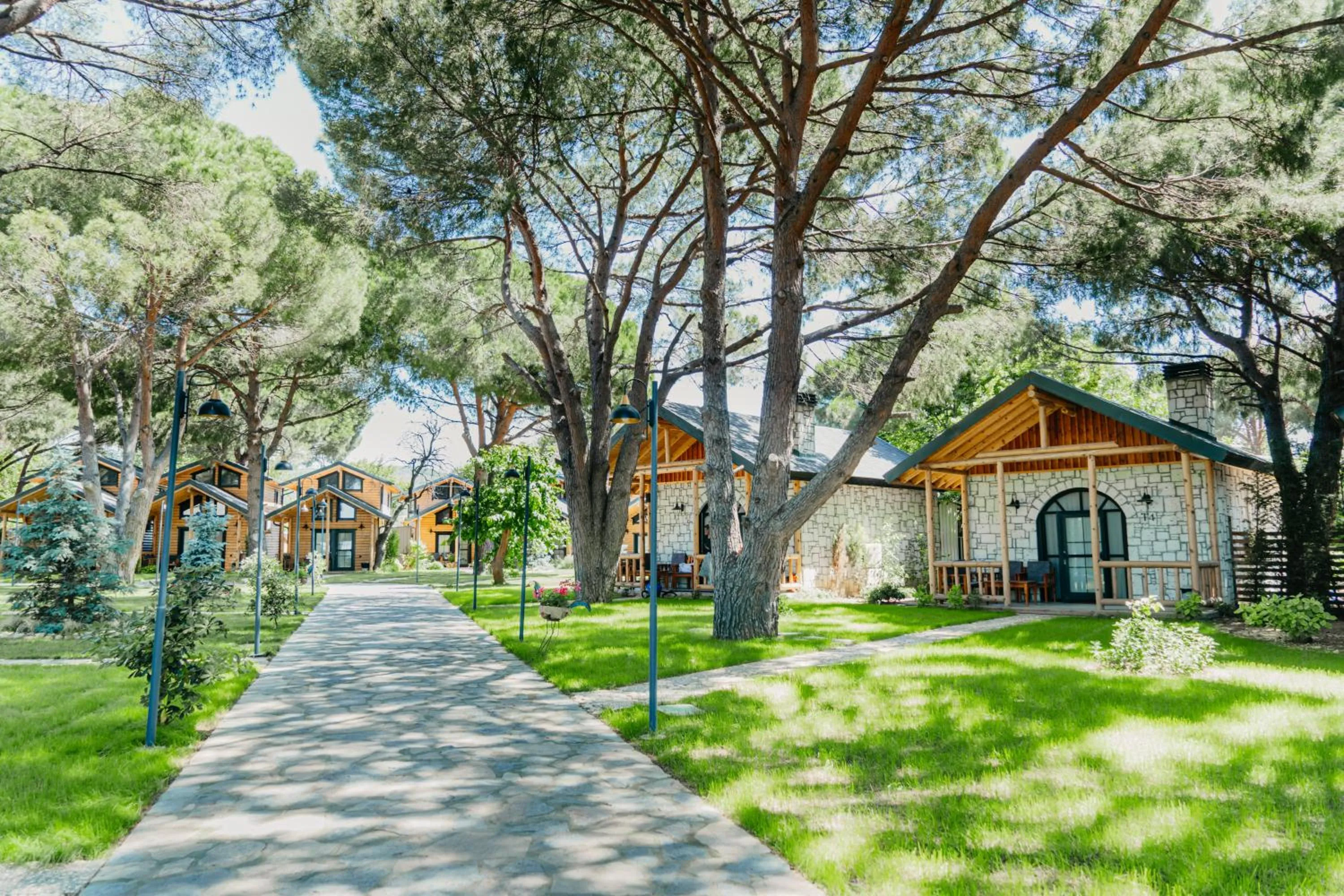 Garden in Pino Mar Luxury Bungalows