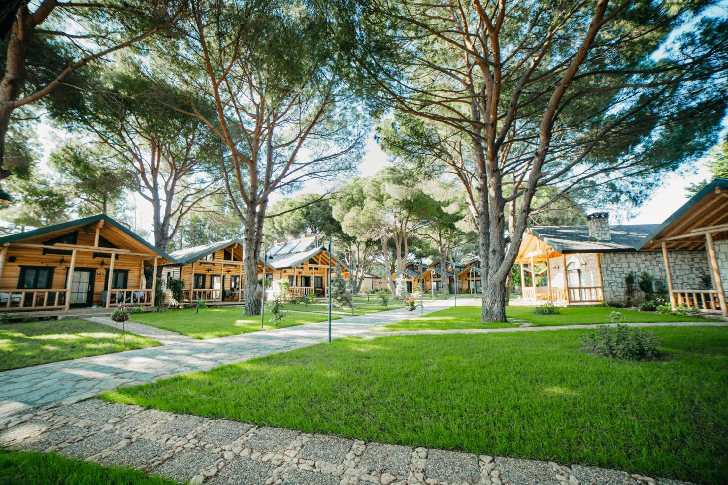 Garden in Pino Mar Luxury Bungalows