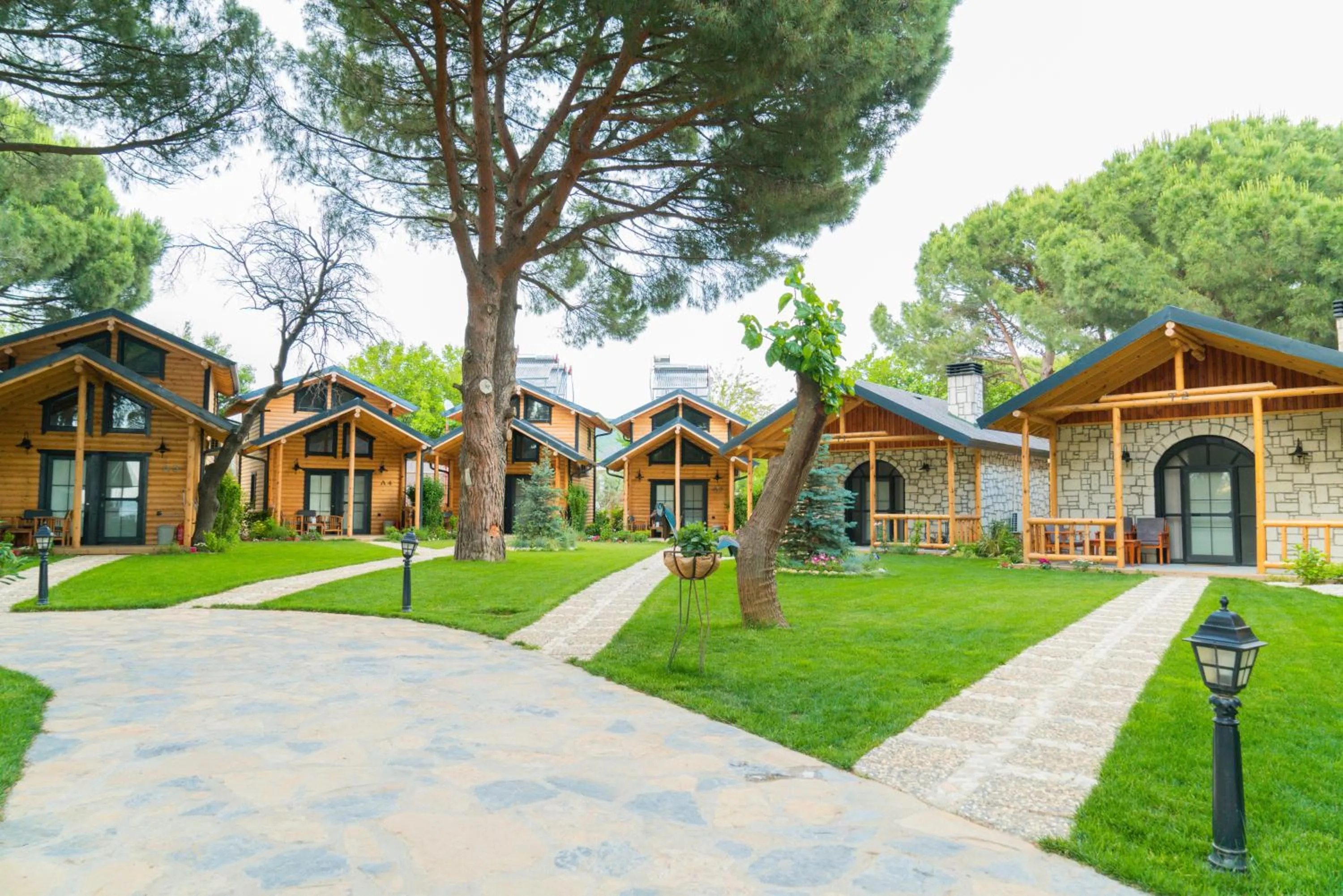 Garden in Pino Mar Luxury Bungalows