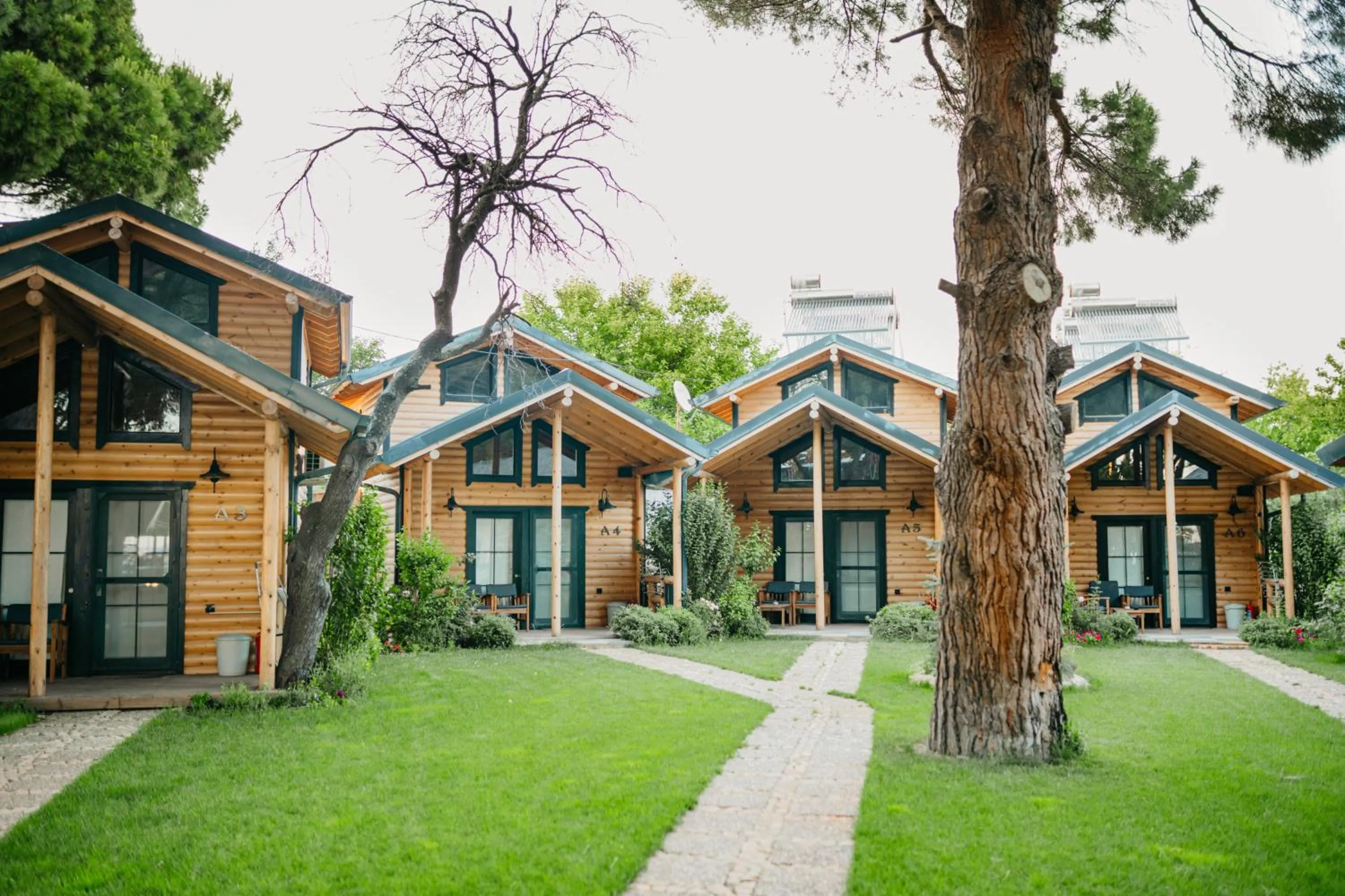Facade/entrance in Pino Mar Luxury Bungalows