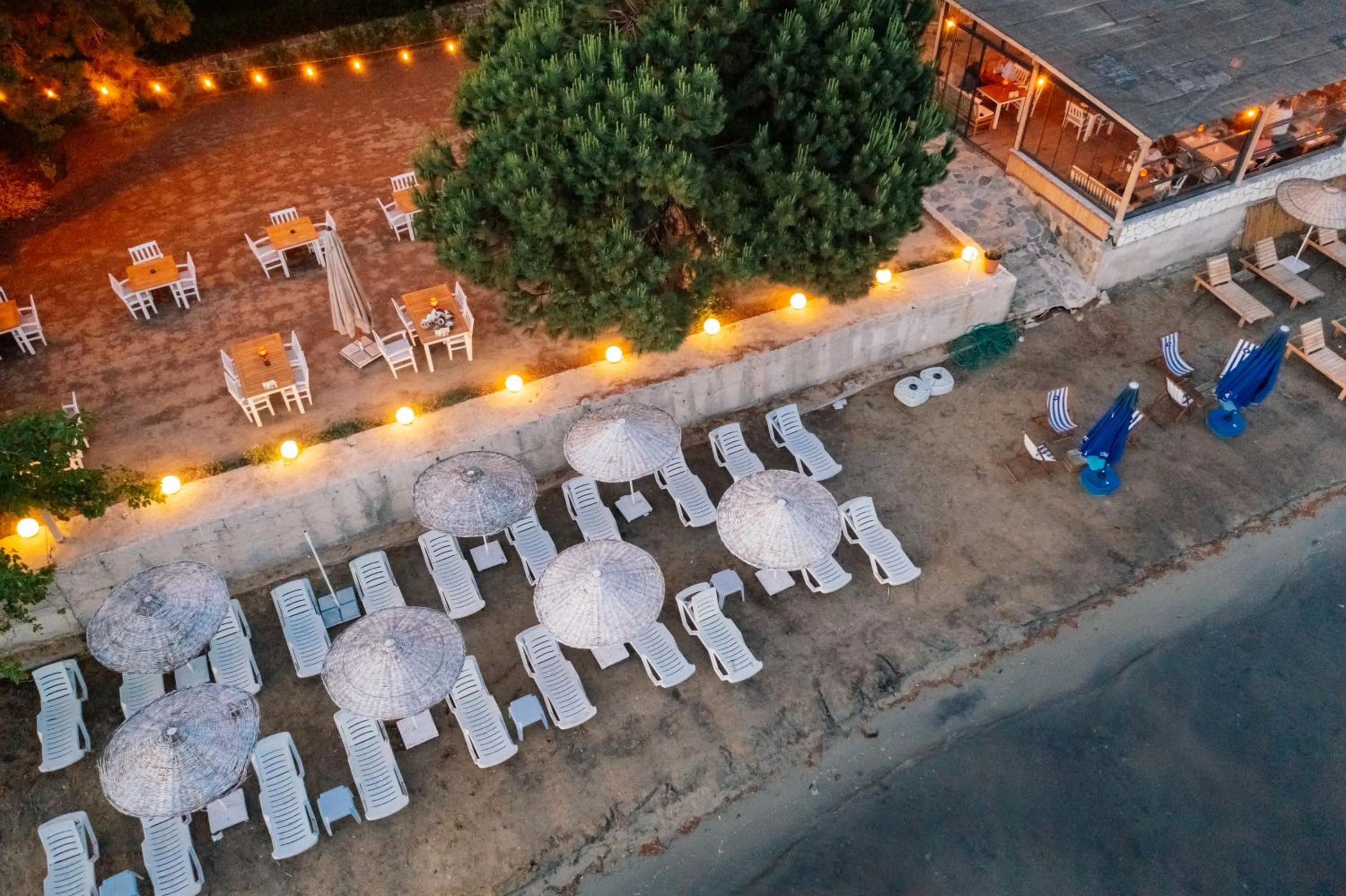 Bird's eye view in Pino Mar Luxury Bungalows