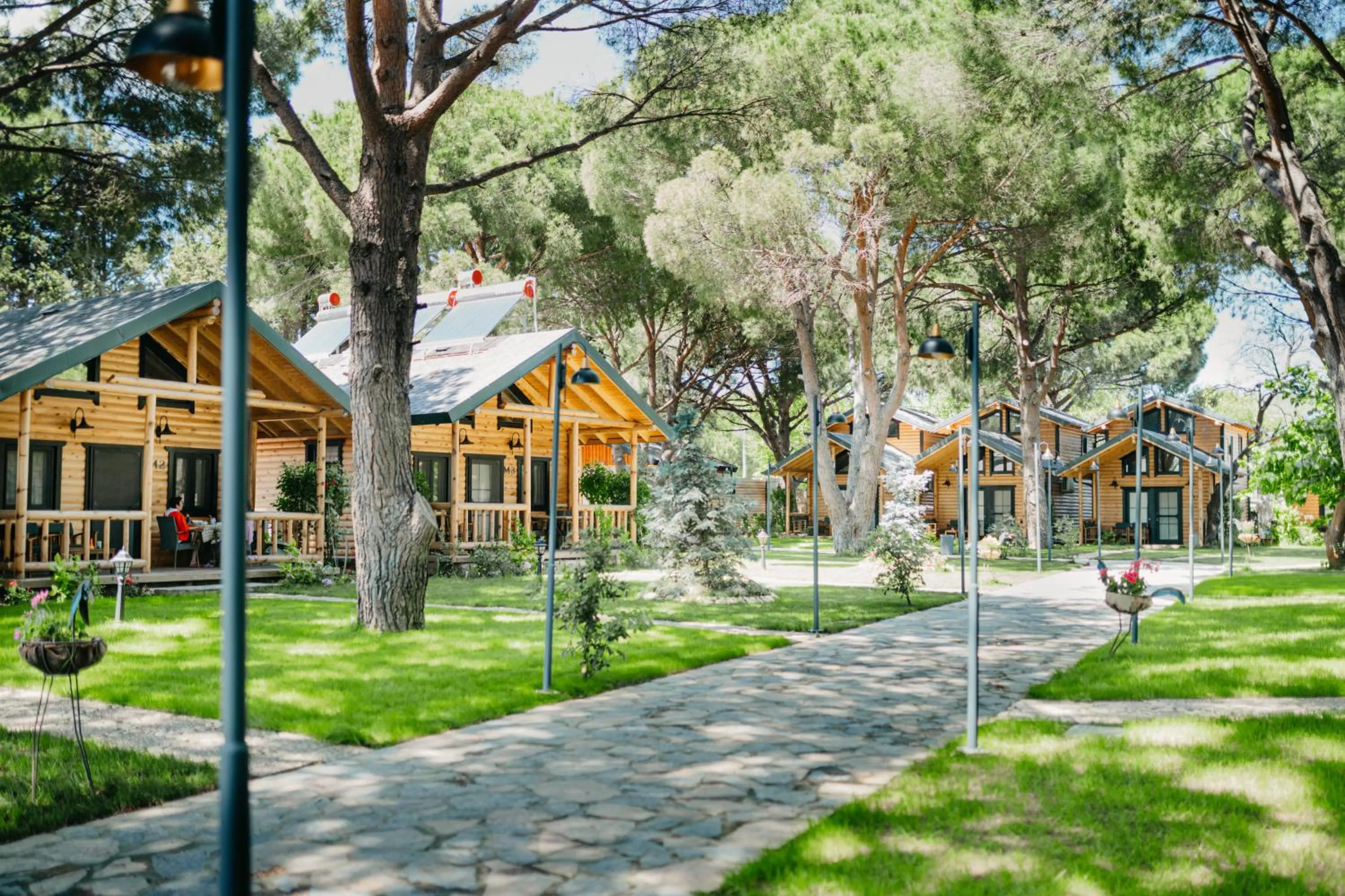 Garden in Pino Mar Luxury Bungalows