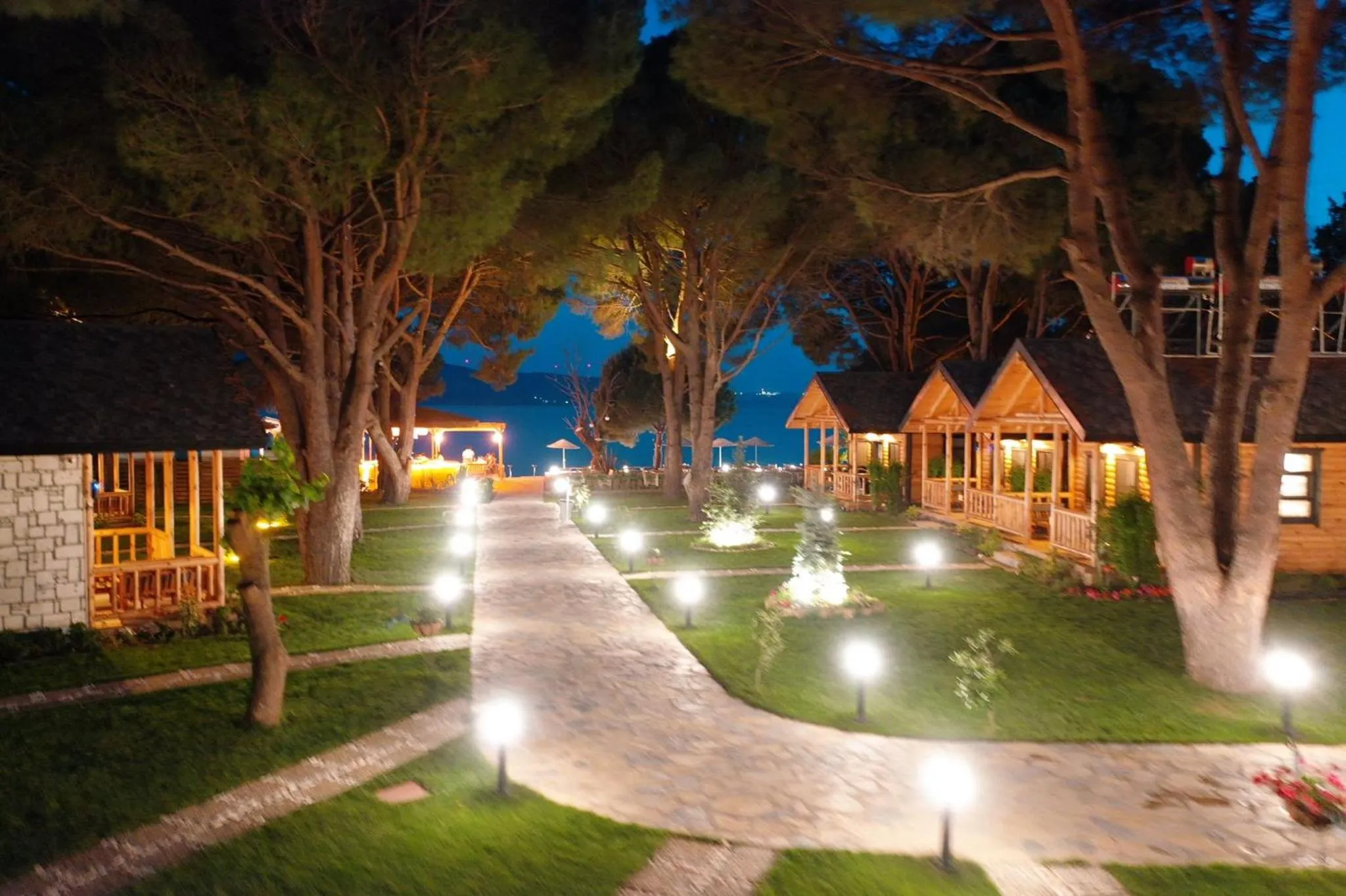 Garden in Pino Mar Luxury Bungalows