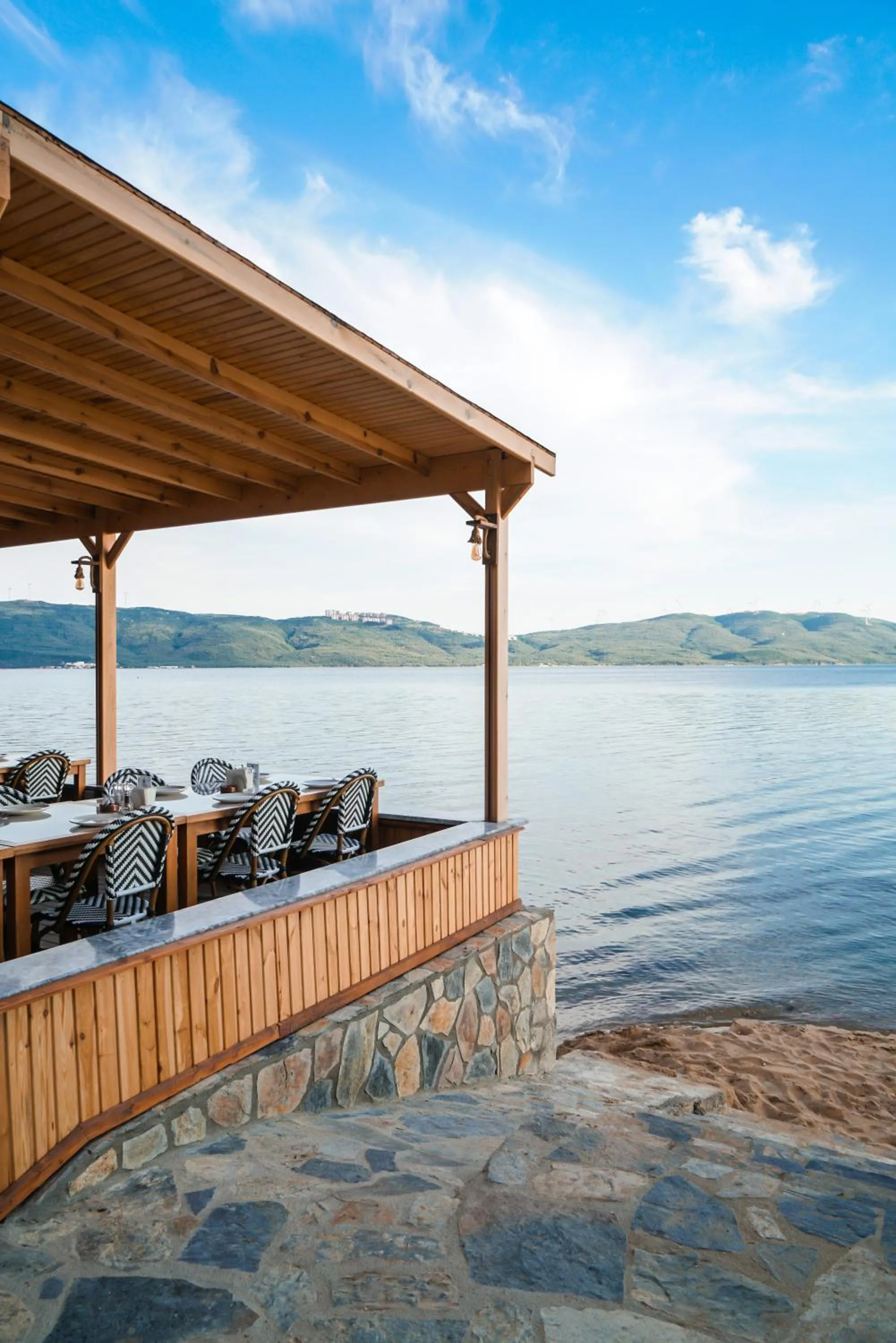 Restaurant/places to eat in Pino Mar Luxury Bungalows