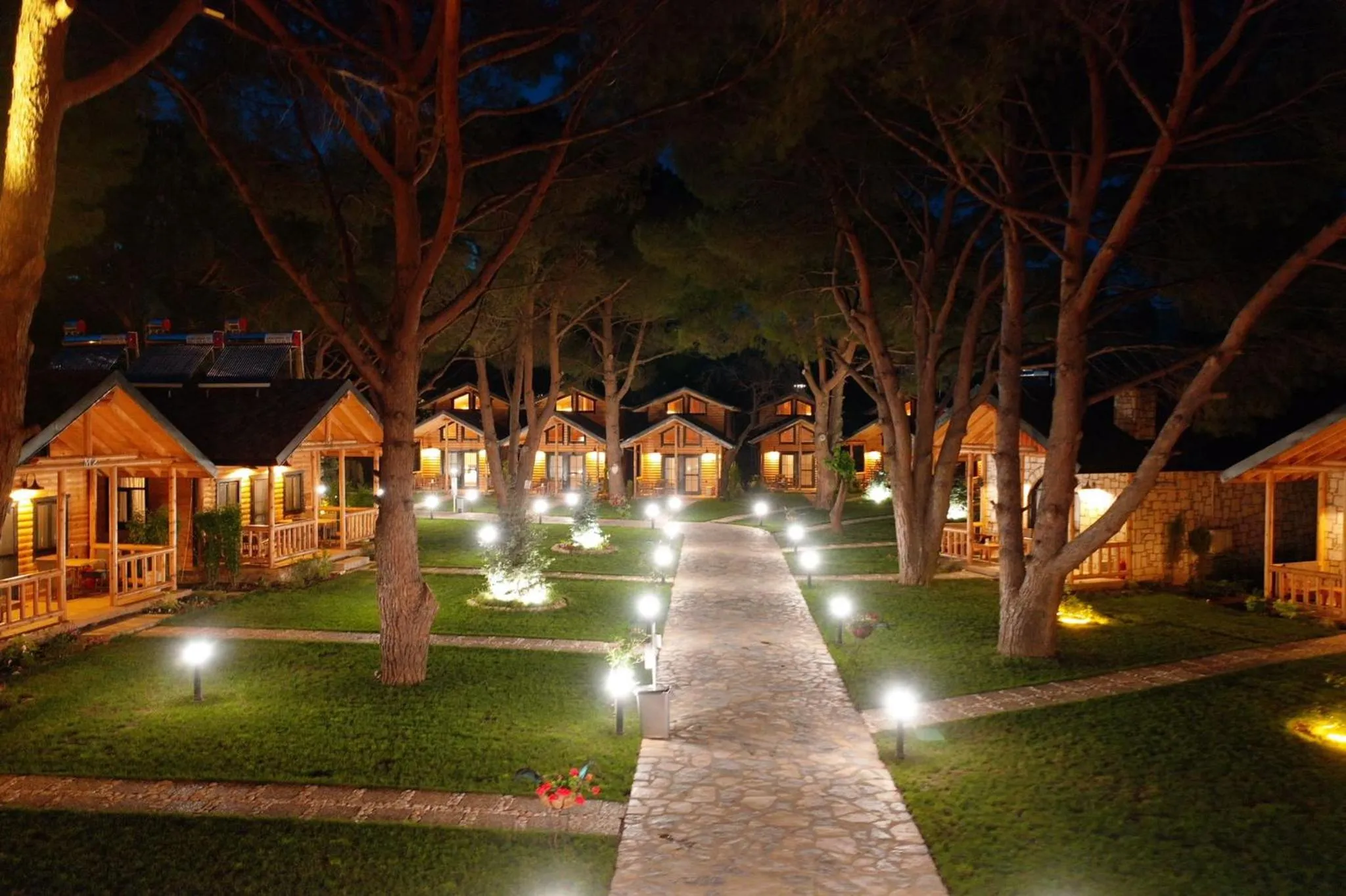 Garden in Pino Mar Luxury Bungalows