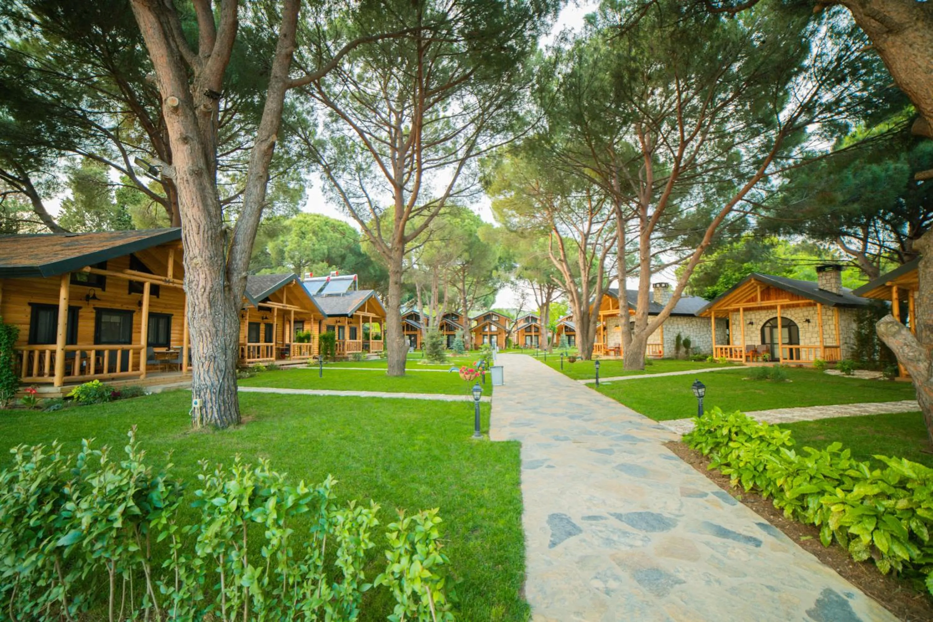 Garden in Pino Mar Luxury Bungalows