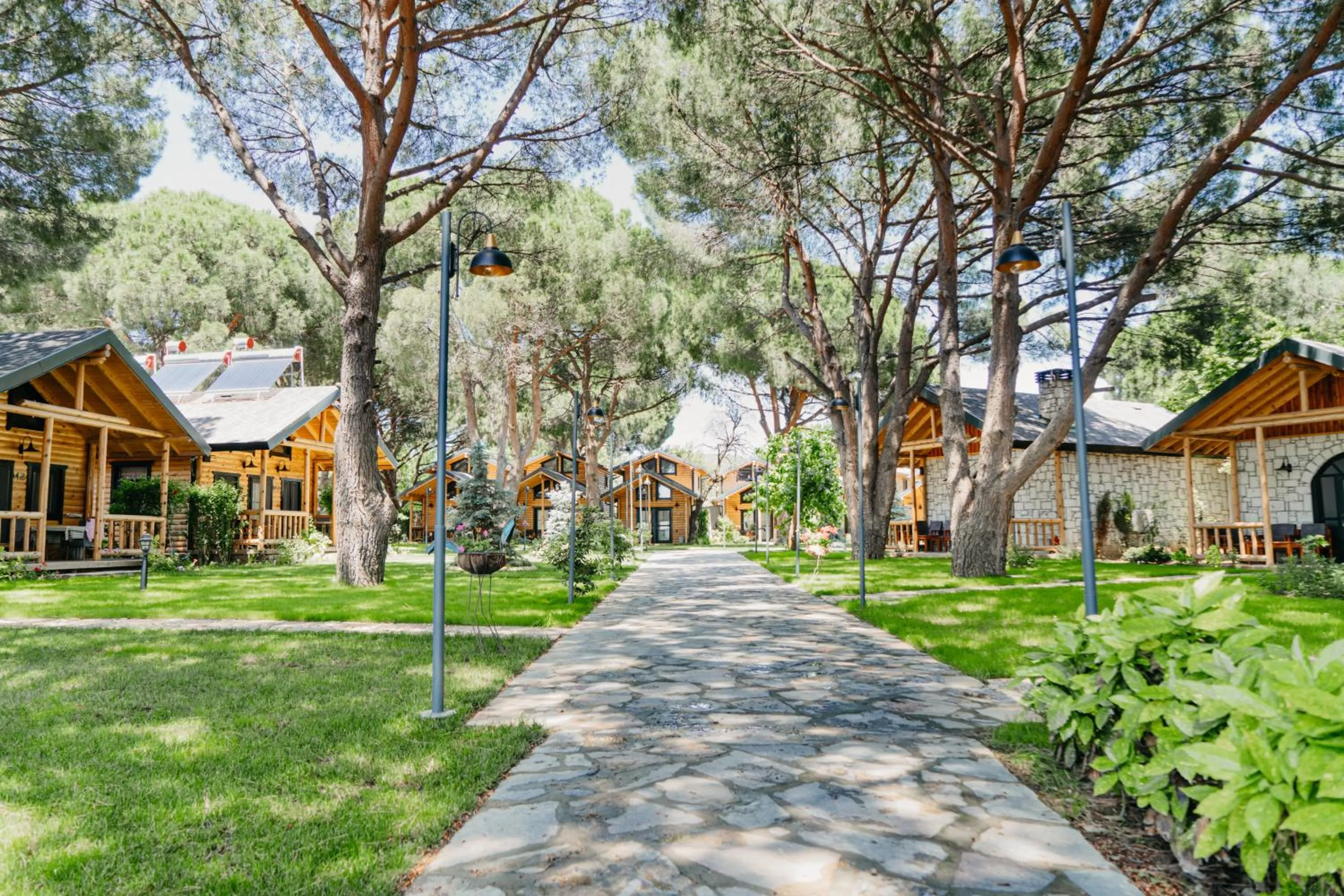 Garden in Pino Mar Luxury Bungalows