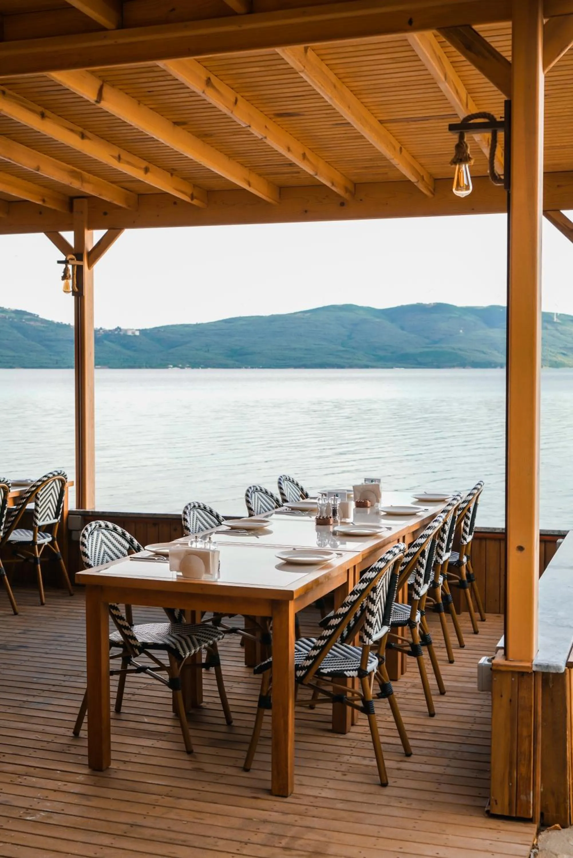 Restaurant/places to eat in Pino Mar Luxury Bungalows