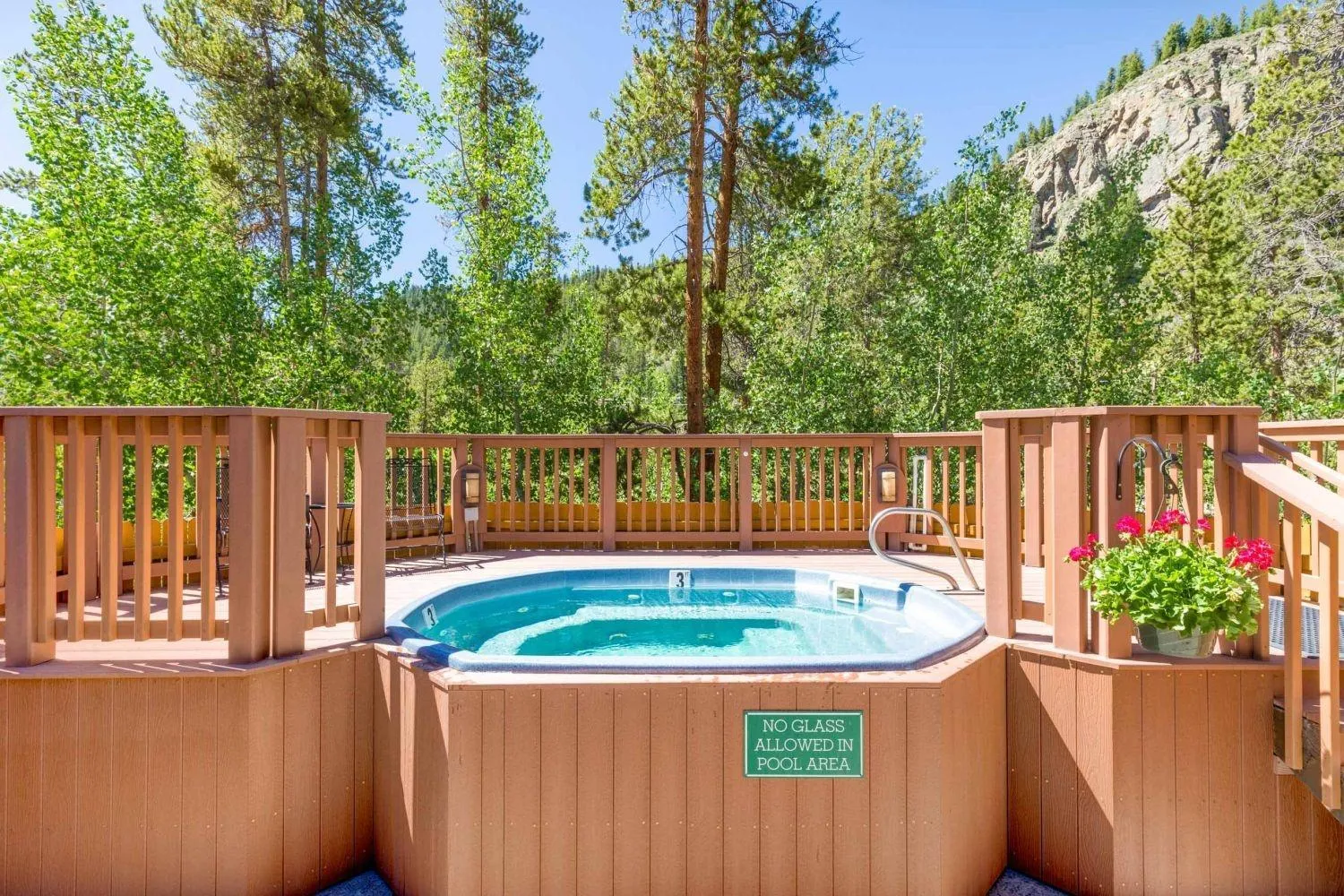 Hot Tub in 8750 Trappers Crossing condo