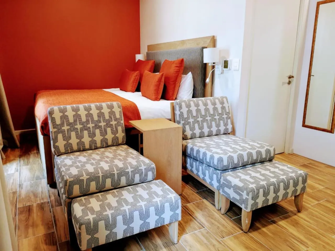 Bed in Urban Oasis Aparthotel