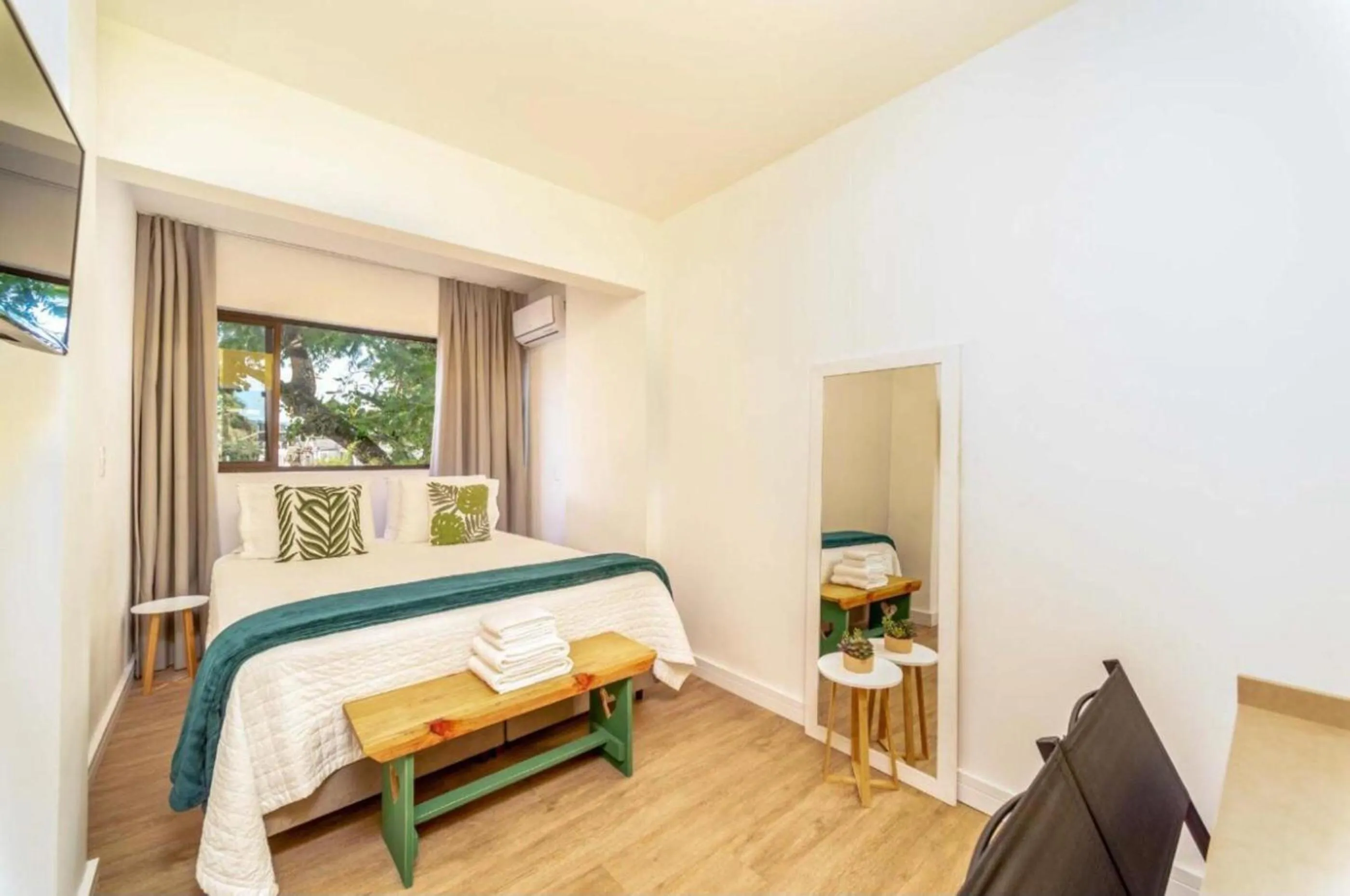 Bed in Rizzu Marina Hotel