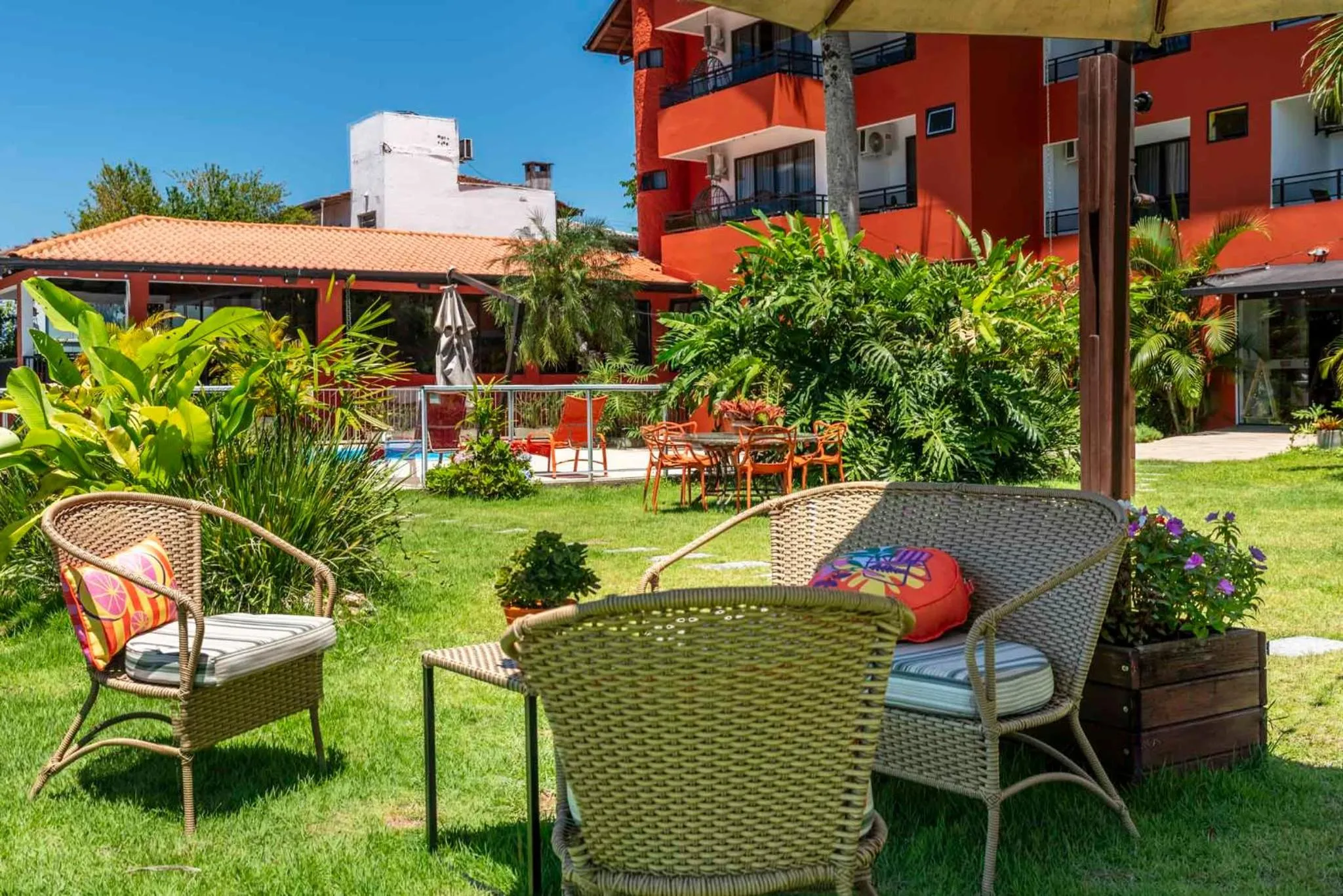 Garden in Rizzu Marina Hotel