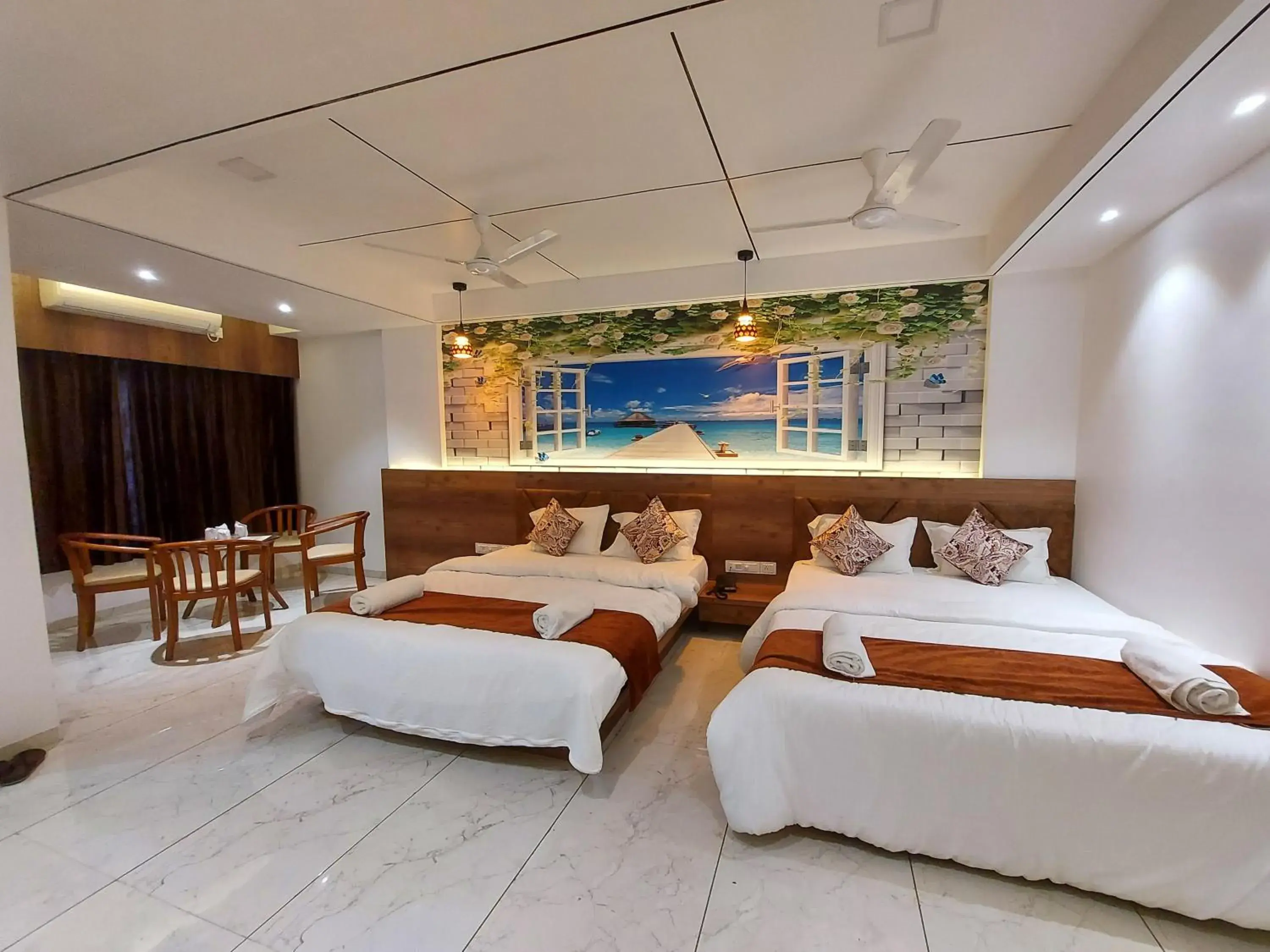 Family Double Room in Hotel The Grand Piano - Best Business Hotel in Patan Family Double Room in Hotel The Grand Piano - Best Business Hotel in Patan